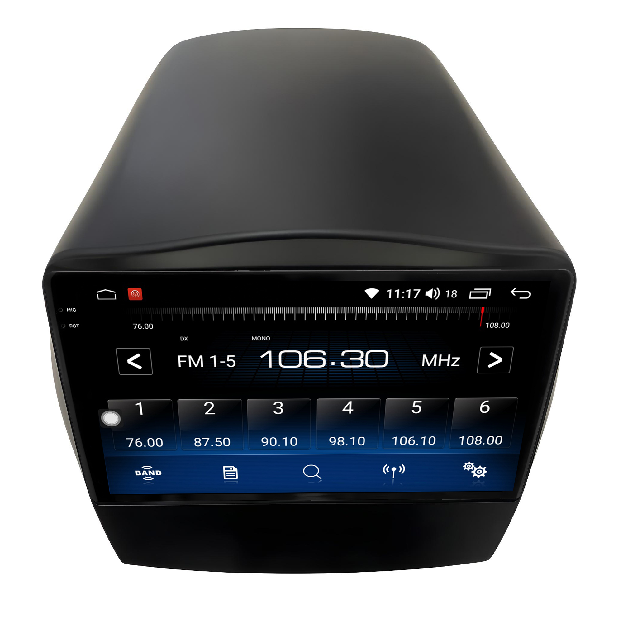 MULTIMÍDIA <BR> AIKON CORE RED <BR> 2RAM 64GB QLED 9'' <BR>HYUNDAI IX35 - Imagem 6