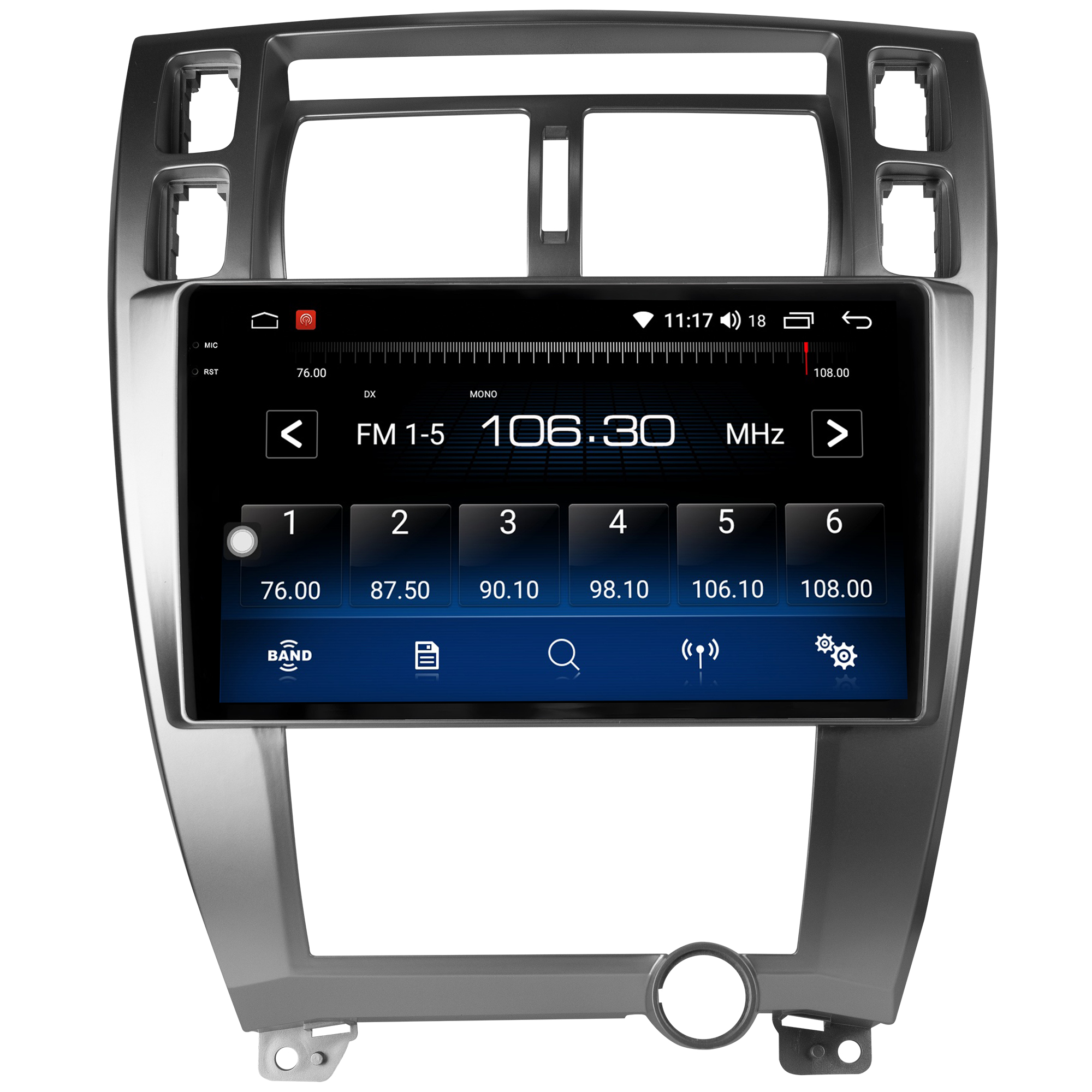 MULTIMÍDIA <BR> AIKON CORE RED <BR> 2RAM 64GB QLED 10" <BR> TUCSON ATÉ 2016 - Imagem 6