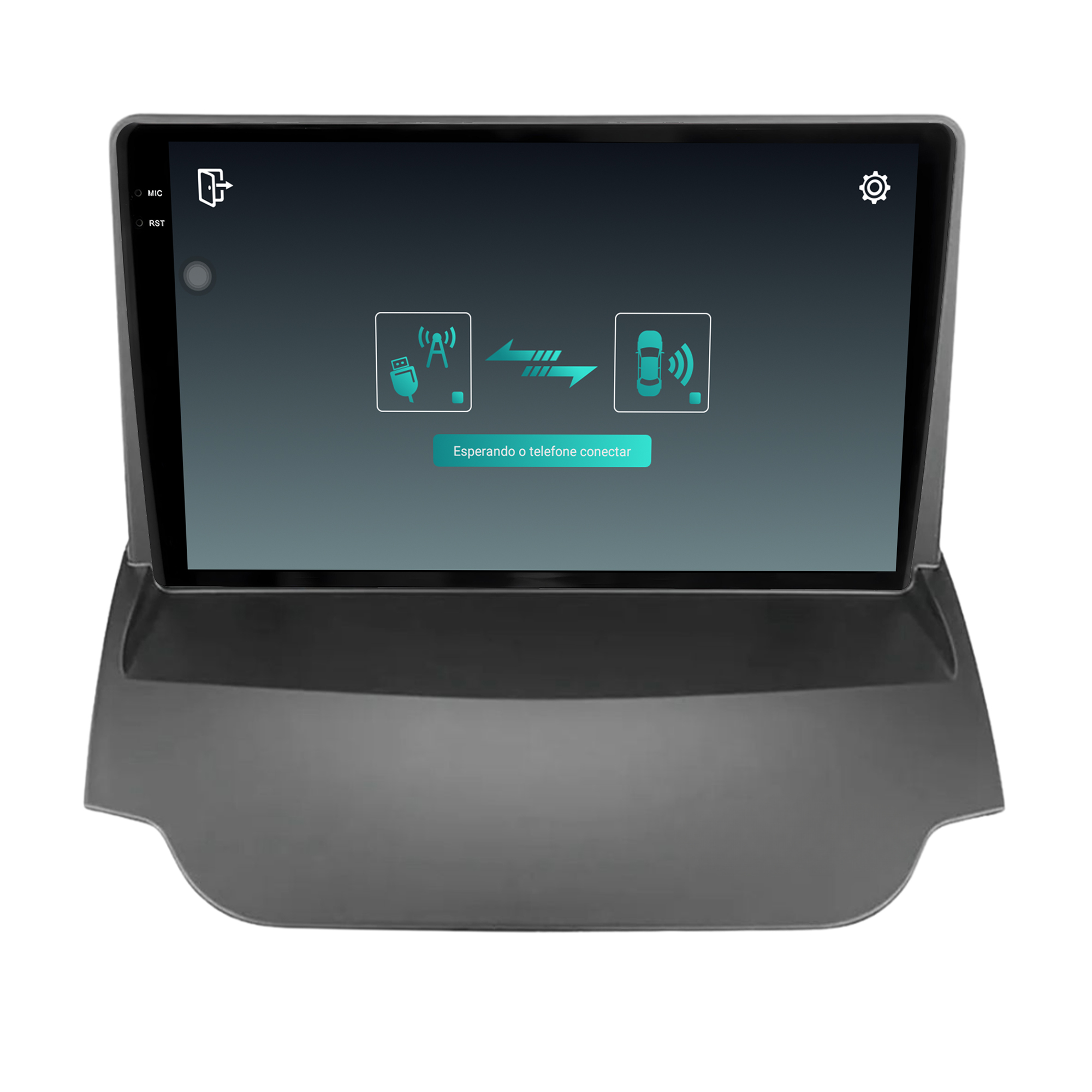 MULTIMÍDIA <BR> AIKON CORE RED <BR> 2RAM 64GB QLED 9'' <BR> ECOSPORT <BR> 2013 A 2017 - Imagem 8