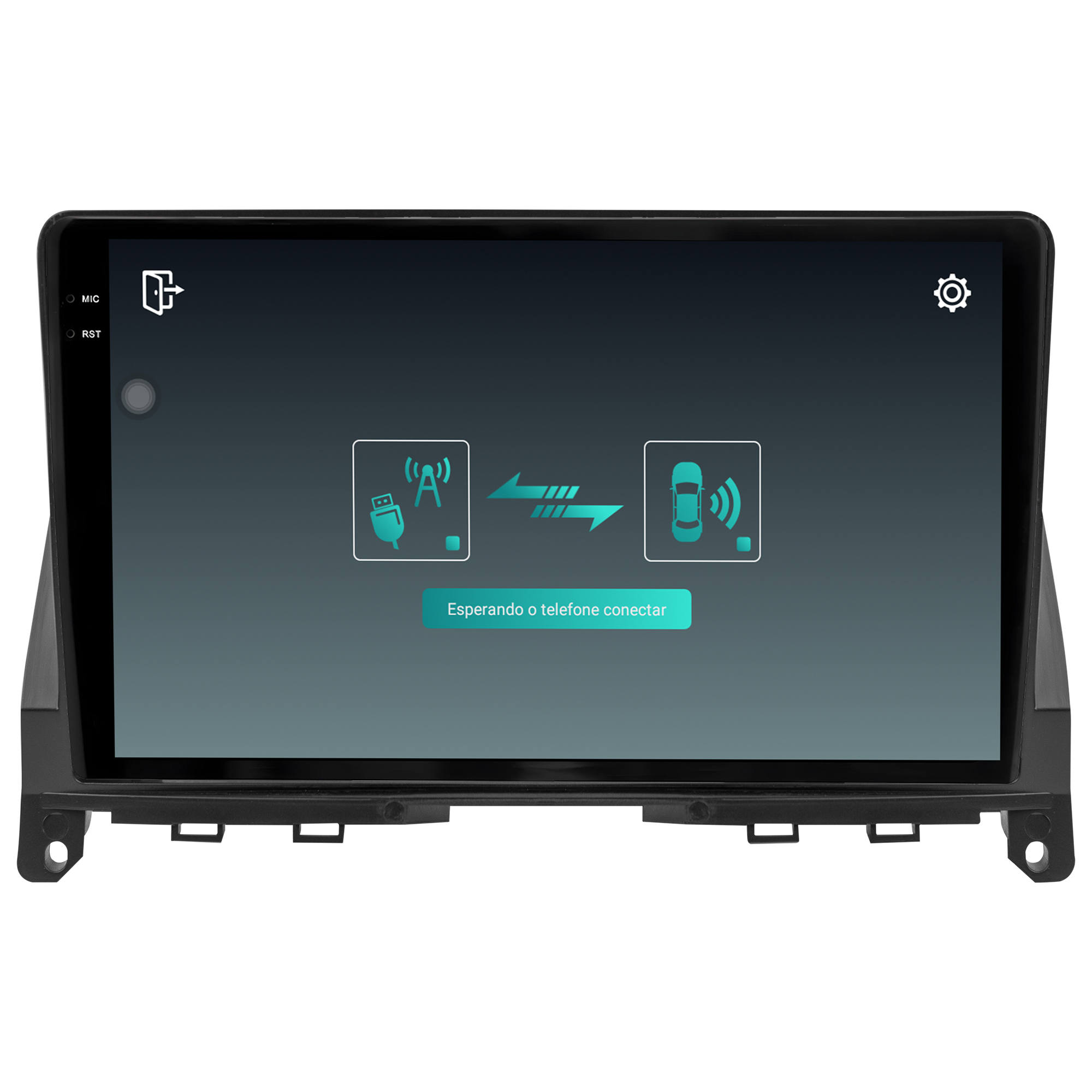 MULTIMÍDIA <BR> AIKON CORE RED <BR> 2RAM 64GB QLED 9" <BR> CLASSE C C 180 C 180 K C 200 C 200 K <BR> C 250 C 300 C 350 C 63 AMG <BR> 2008 A 2011 - Imagem 8