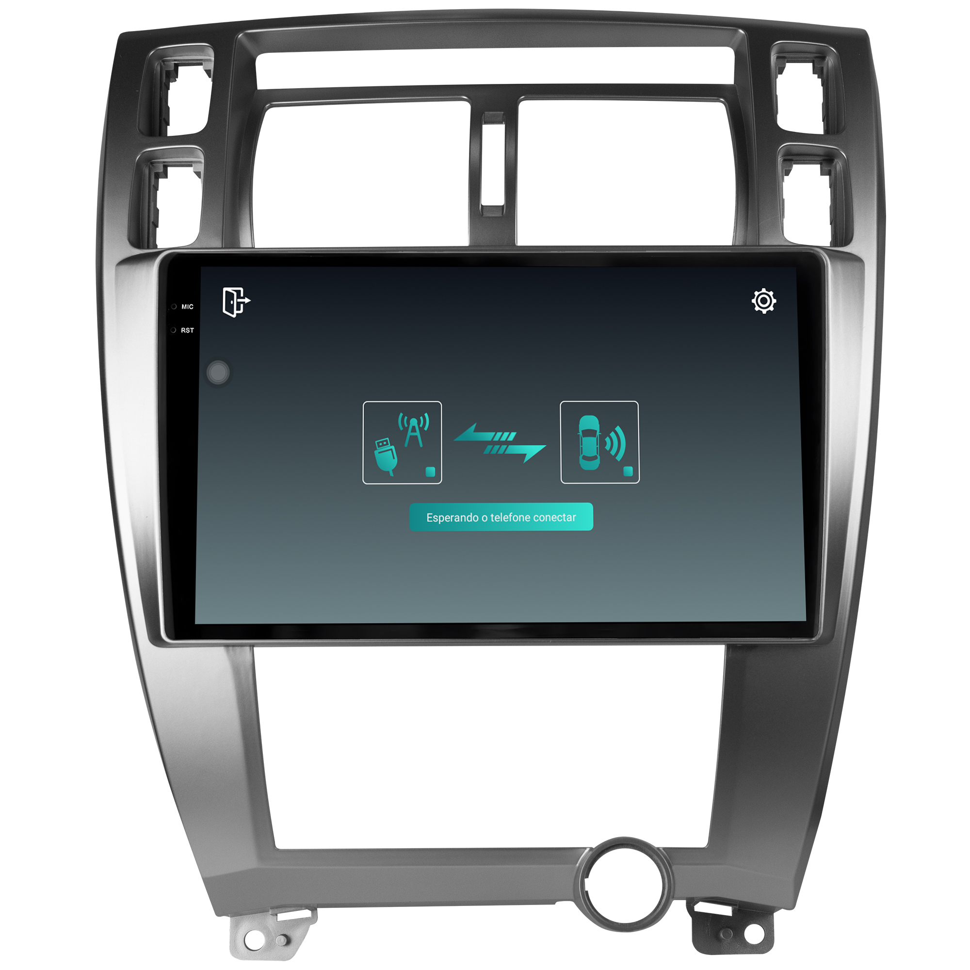 MULTIMÍDIA <BR> AIKON CORE RED <BR> 2RAM 64GB QLED 10" <BR> TUCSON ATÉ 2016 - Imagem 8