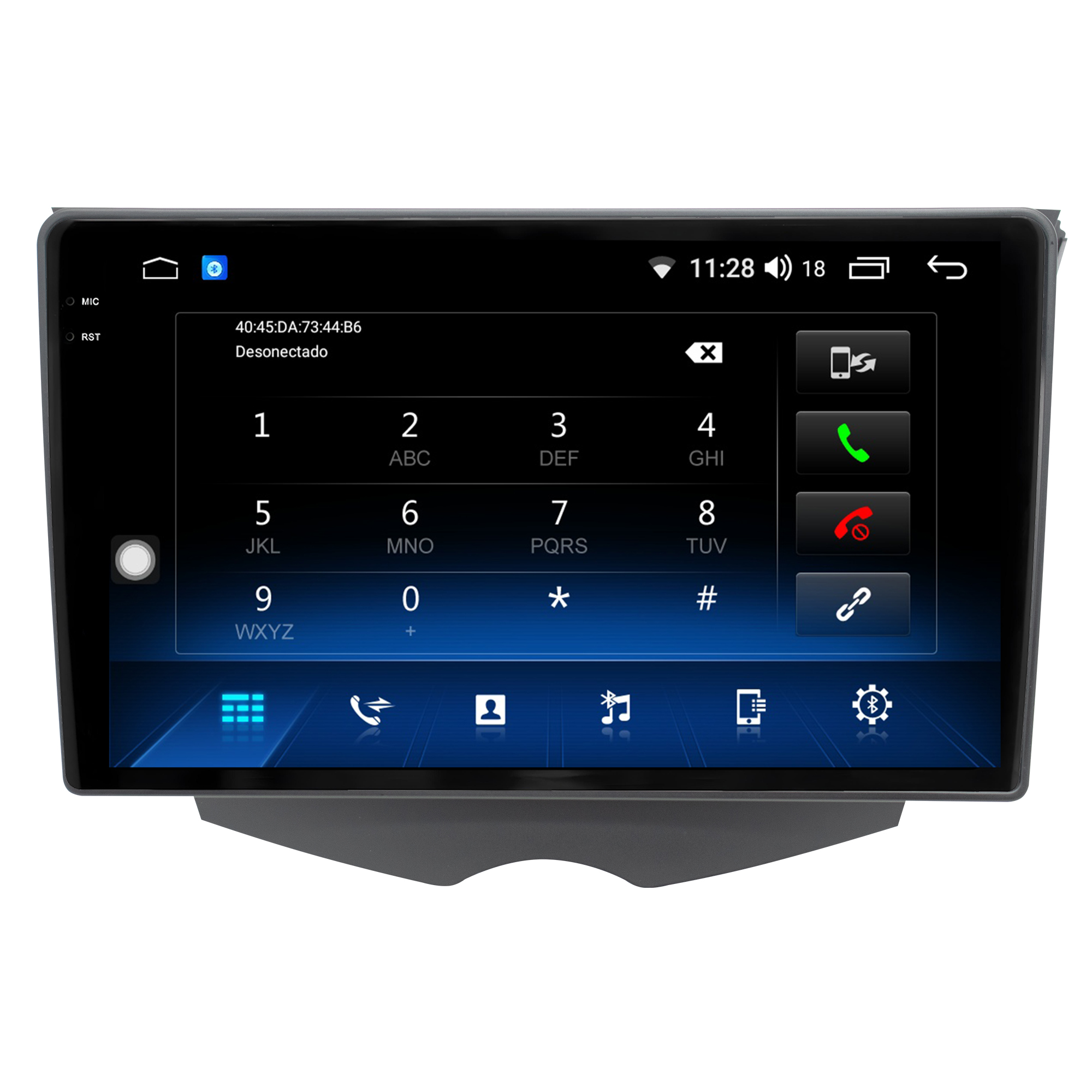 MULTIMÍDIA <BR> AIKON CORE RED <BR> 2RAM 64GB QLED 9'' <BR> VELOSTER - Imagem 7