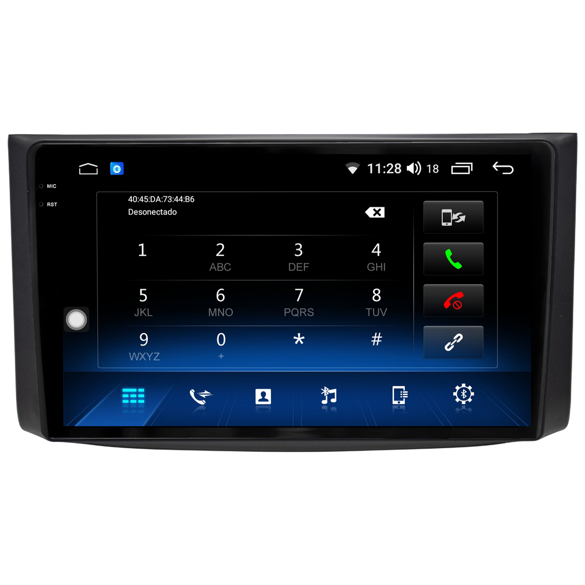 MULTIMÍDIA <BR> AIKON CORE RED <BR> 2RAM 64GB QLED 9" <BR> CAPTIVA - Imagem 7