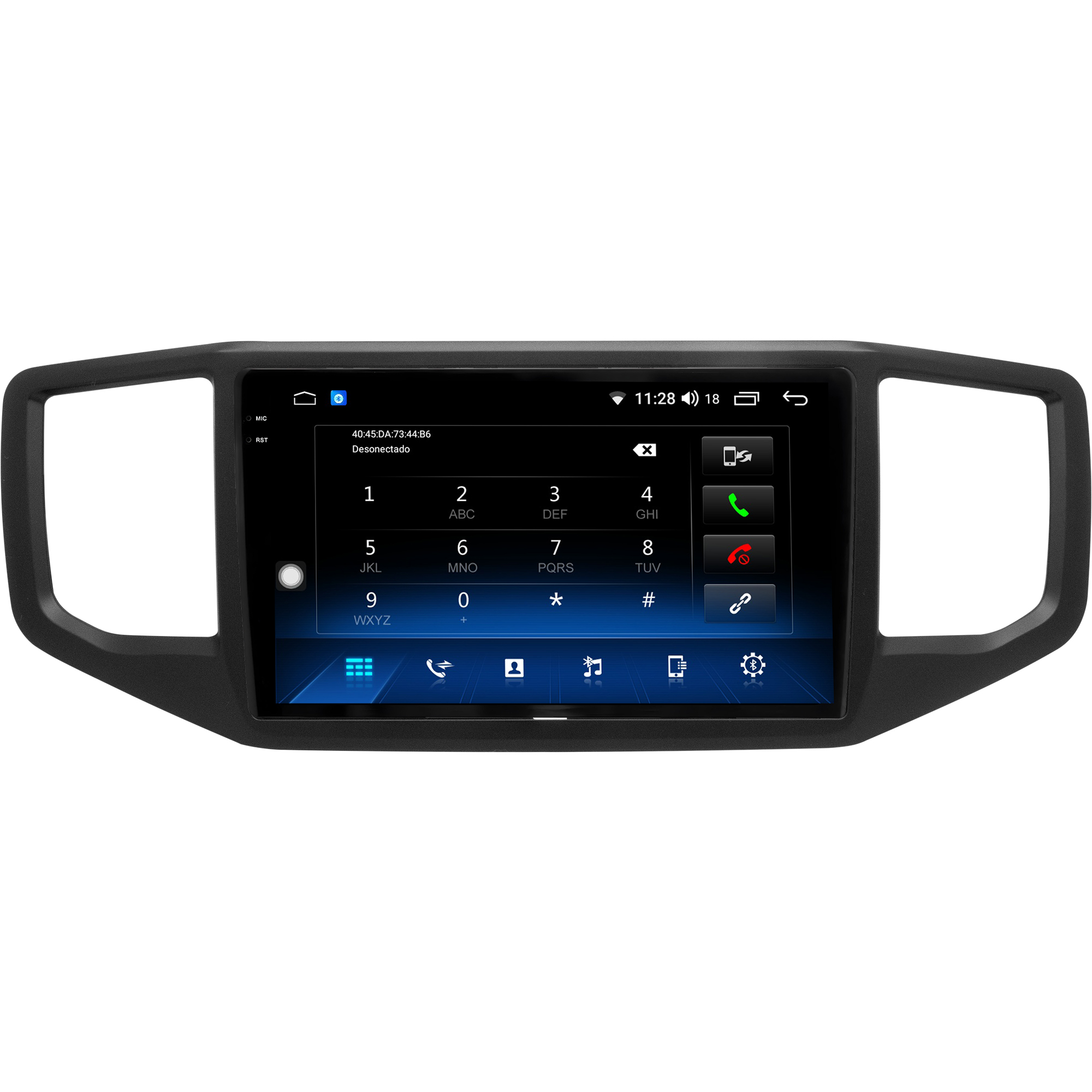 MULTIMÍDIA <BR> AIKON CORE RED <BR> 2RAM 64GB QLED 9''<BR> AMAROK 2017 A 2024 - Imagem 7