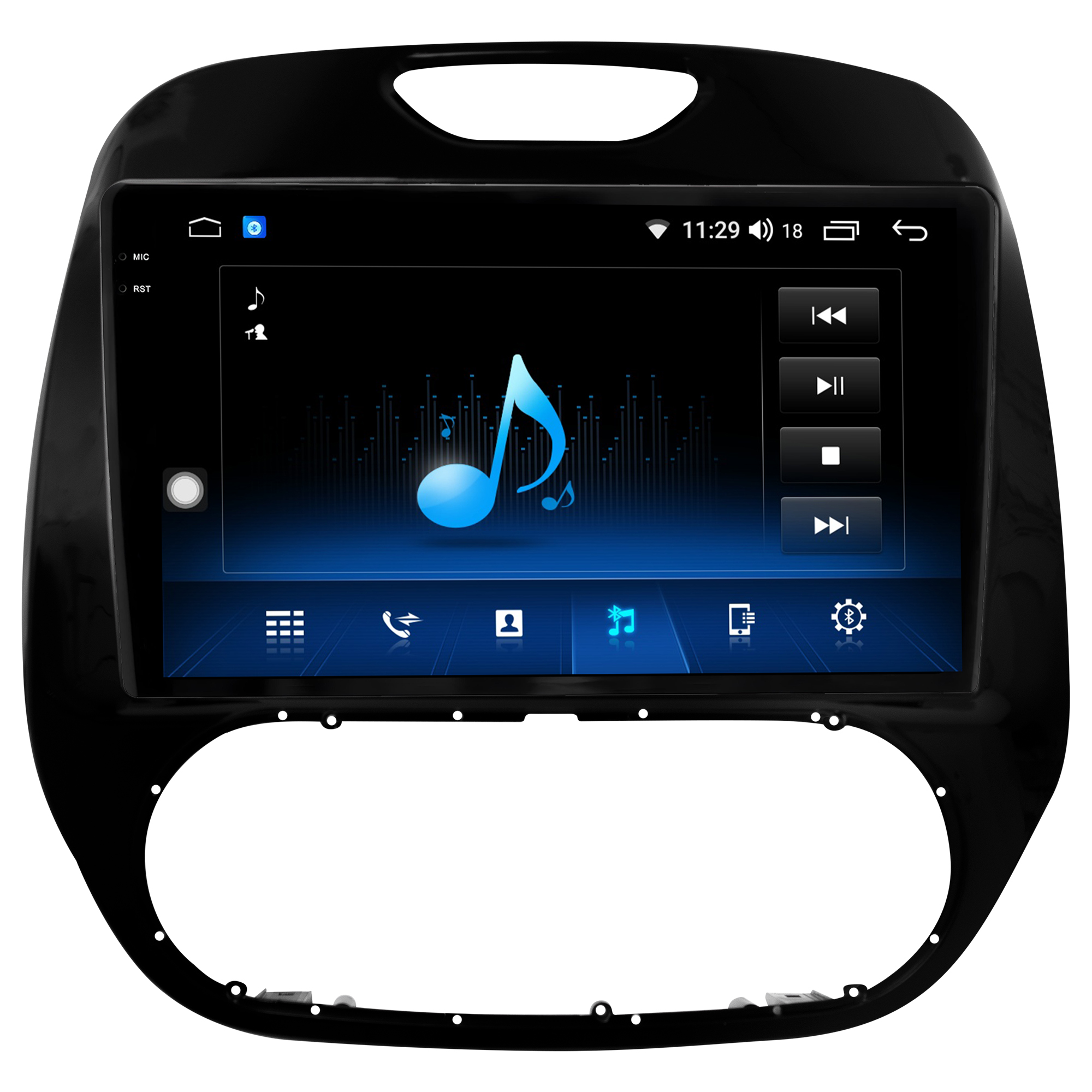 MULTIMÍDIA <BR> AIKON CORE RED <BR> 2RAM 64GB QLED 9'' <BR> CAPTUR - Imagem 9