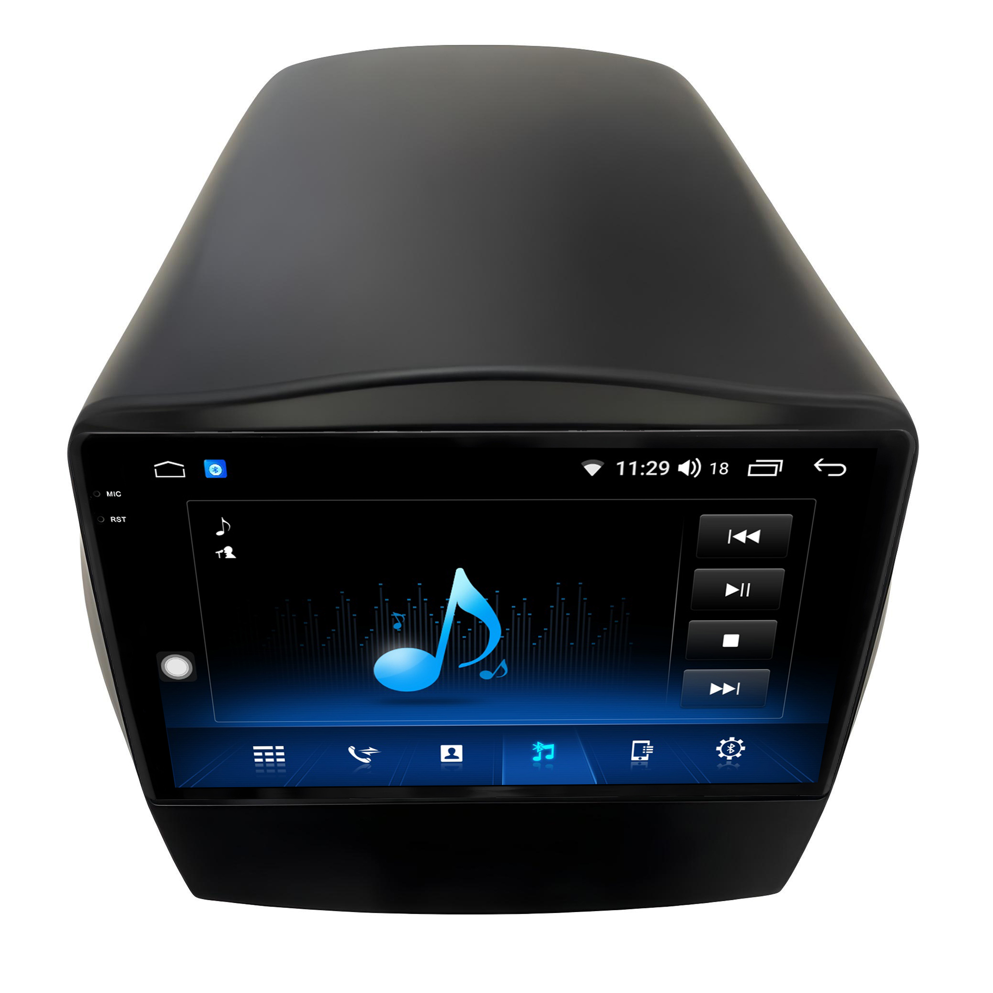 MULTIMÍDIA <BR> AIKON CORE RED <BR> 2RAM 64GB QLED 9'' <BR>HYUNDAI IX35 - Imagem 9