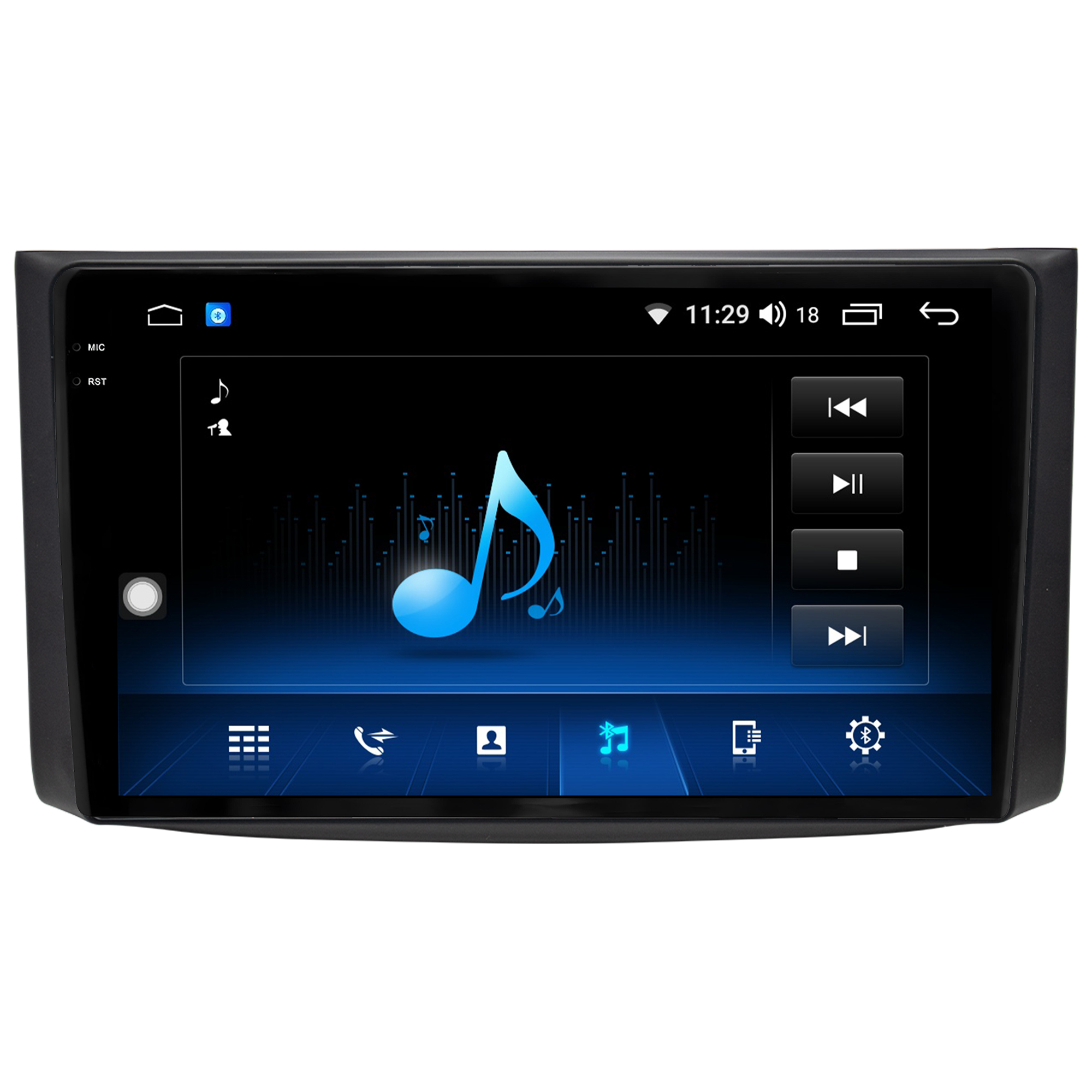 MULTIMÍDIA <BR> AIKON CORE RED <BR> 2RAM 64GB QLED 9" <BR> CAPTIVA - Imagem 9