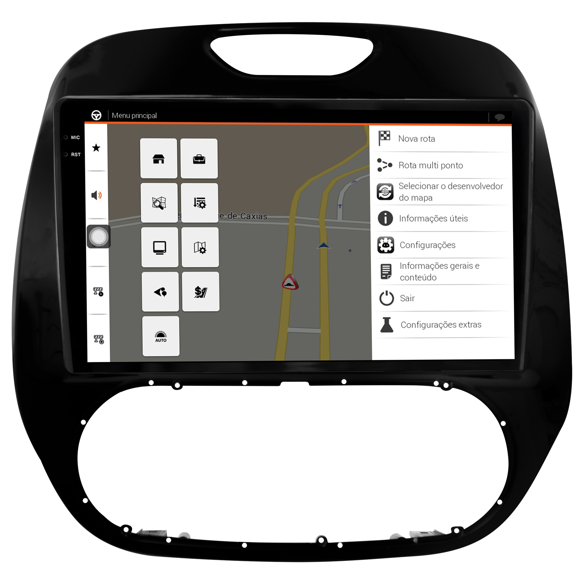 MULTIMÍDIA <BR> AIKON CORE RED <BR> 2RAM 64GB QLED 9'' <BR> CAPTUR - Imagem 11