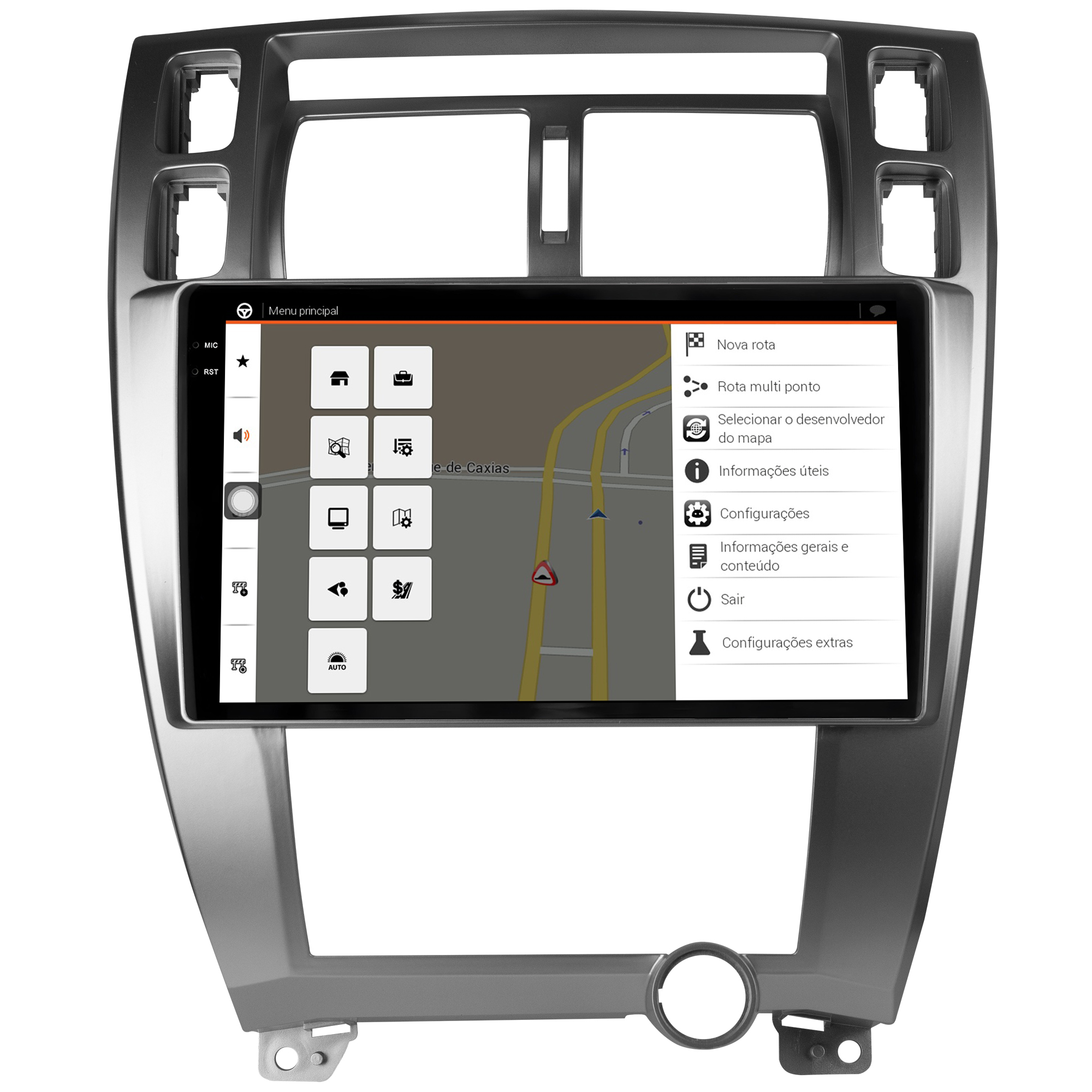 MULTIMÍDIA <BR> AIKON CORE RED <BR> 2RAM 64GB QLED 10" <BR> TUCSON ATÉ 2016 - Imagem 11