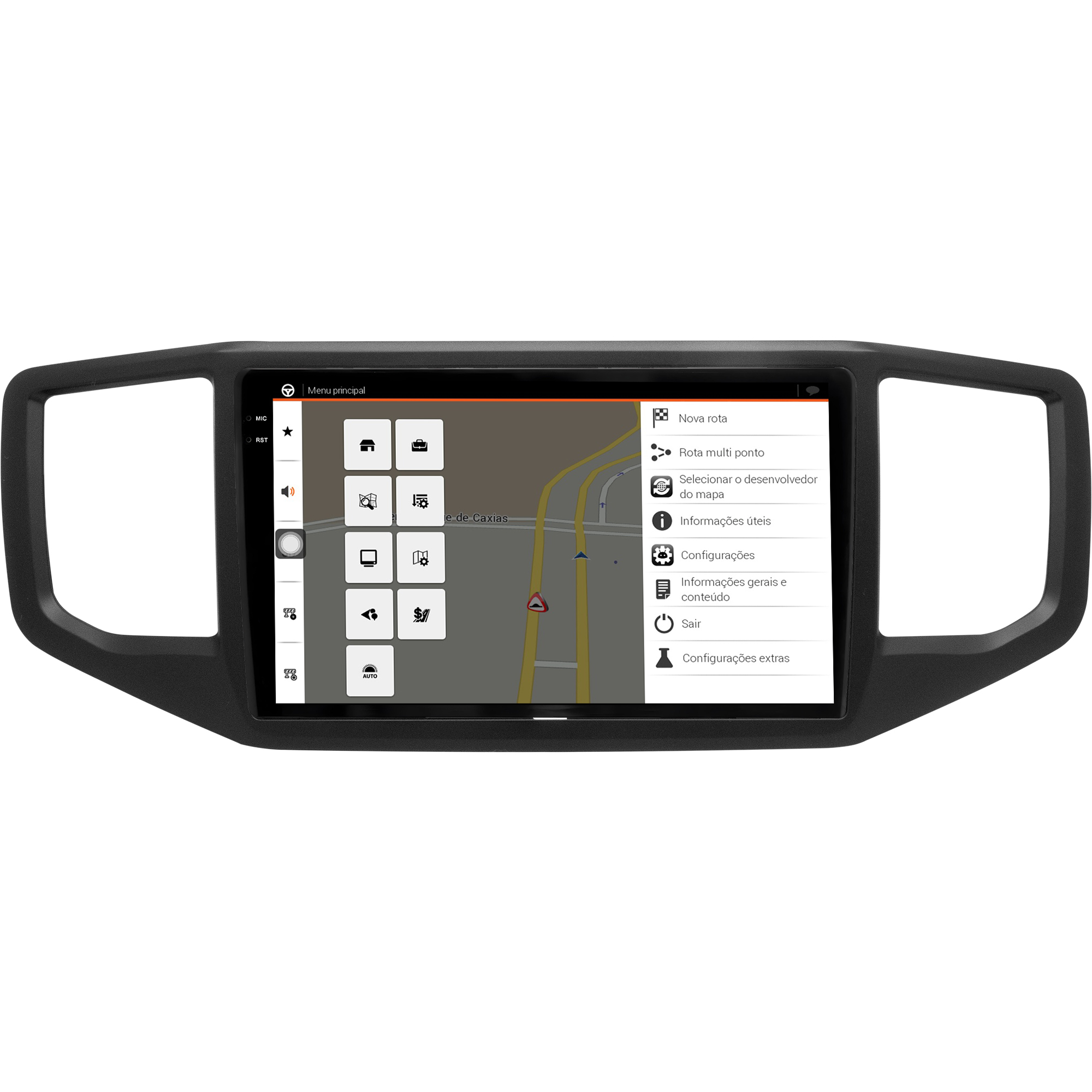 MULTIMÍDIA <BR> AIKON CORE RED <BR> 2RAM 64GB QLED 9''<BR> AMAROK 2017 A 2024 - Imagem 11