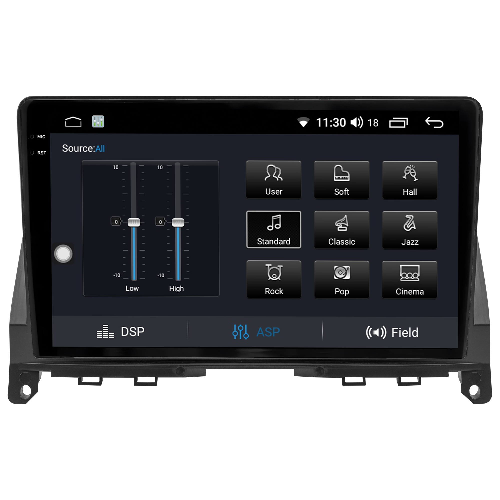 MULTIMÍDIA <BR> AIKON CORE RED <BR> 2RAM 64GB QLED 9" <BR> CLASSE C C 180 C 180 K C 200 C 200 K <BR> C 250 C 300 C 350 C 63 AMG <BR> 2008 A 2011 - Imagem 10