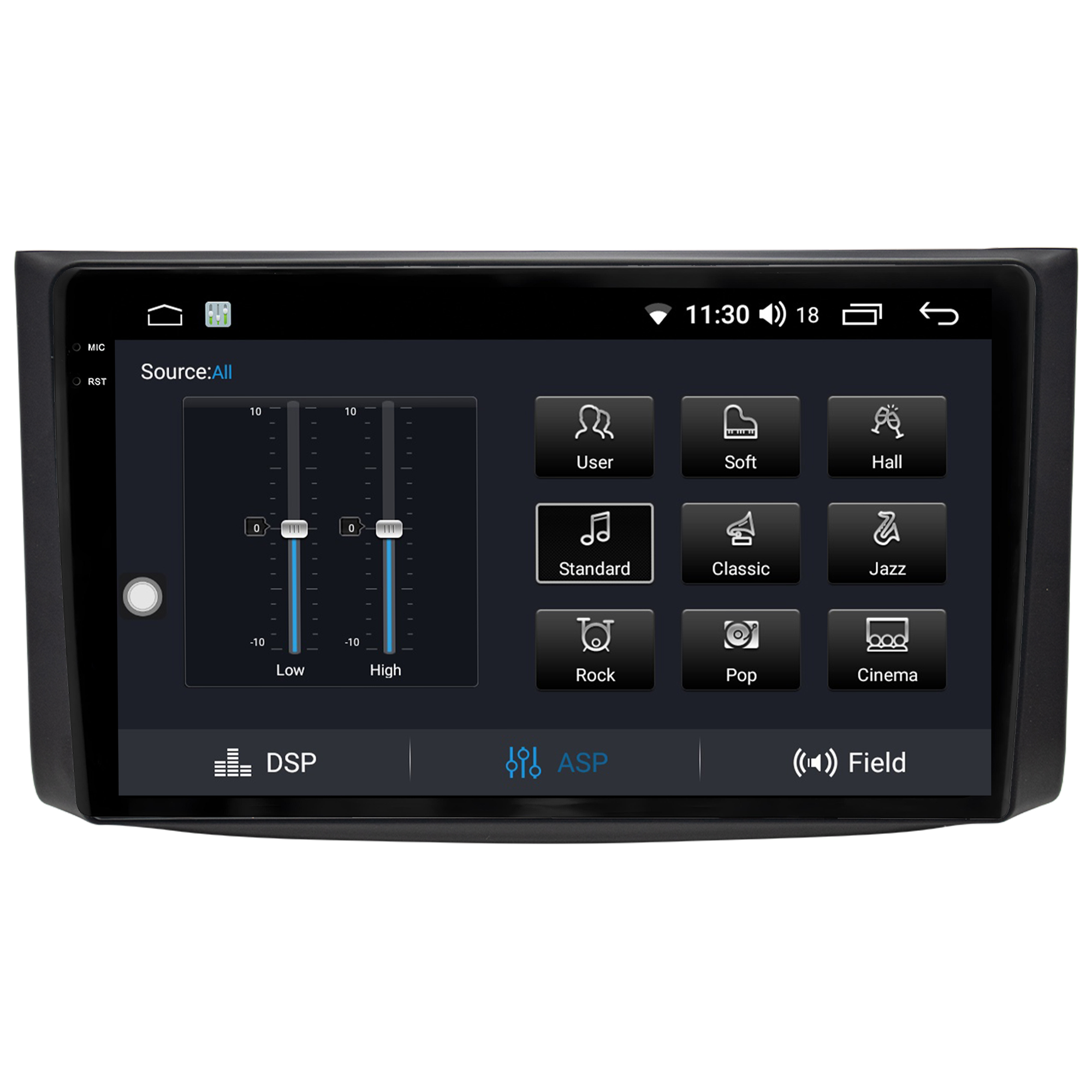 MULTIMÍDIA <BR> AIKON CORE RED <BR> 2RAM 64GB QLED 9" <BR> CAPTIVA - Imagem 10