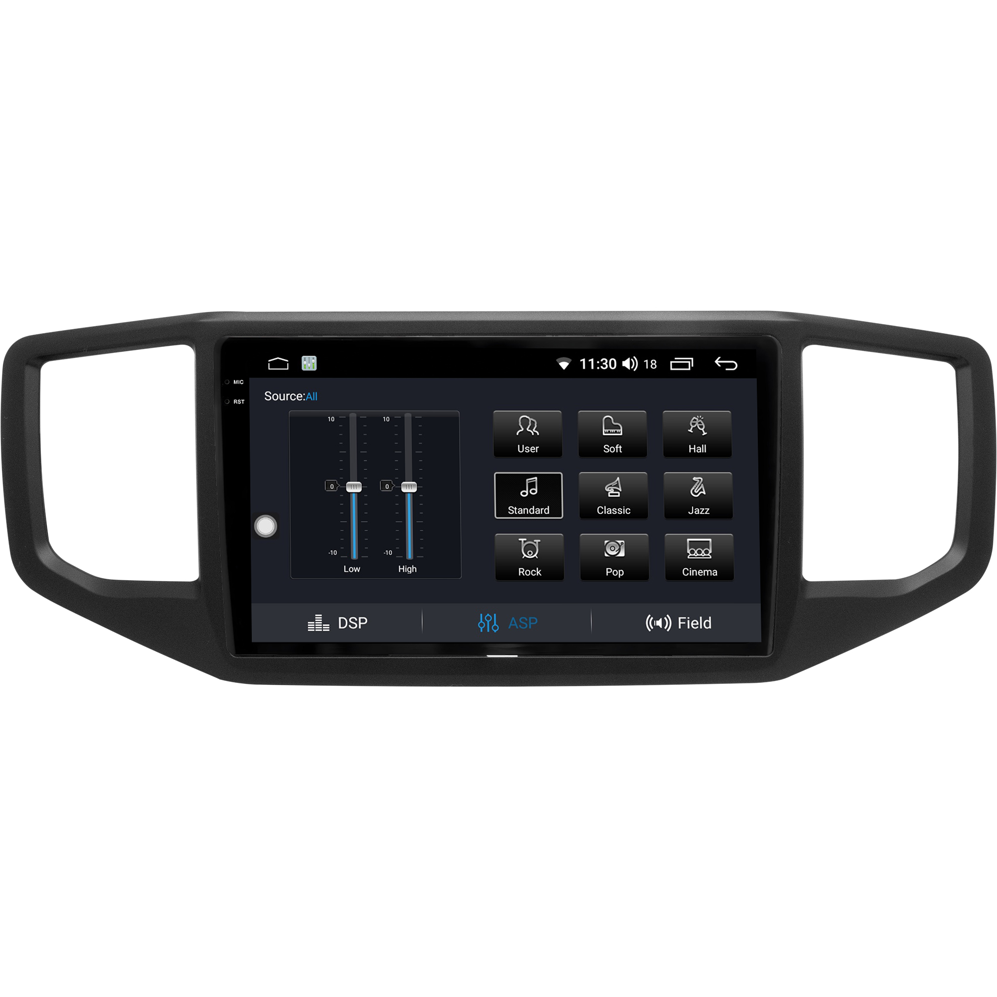 MULTIMÍDIA <BR> AIKON CORE RED <BR> 2RAM 64GB QLED 9''<BR> AMAROK 2017 A 2024 - Imagem 10