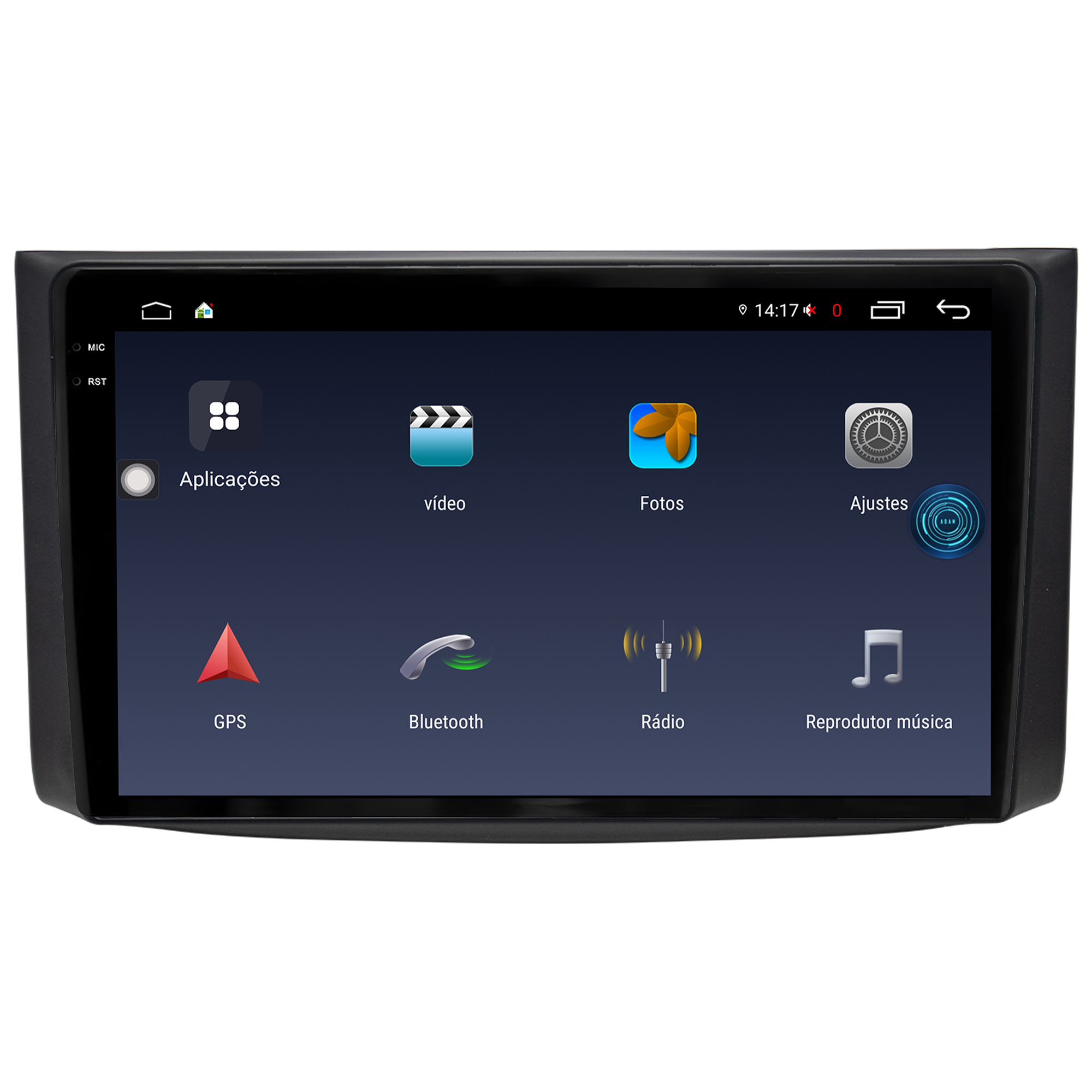 MULTIMÍDIA <BR> AIKON FÓTON <BR> 6RAM 128GB QLED 9'' <BR> CAPTIVA - Imagem 3