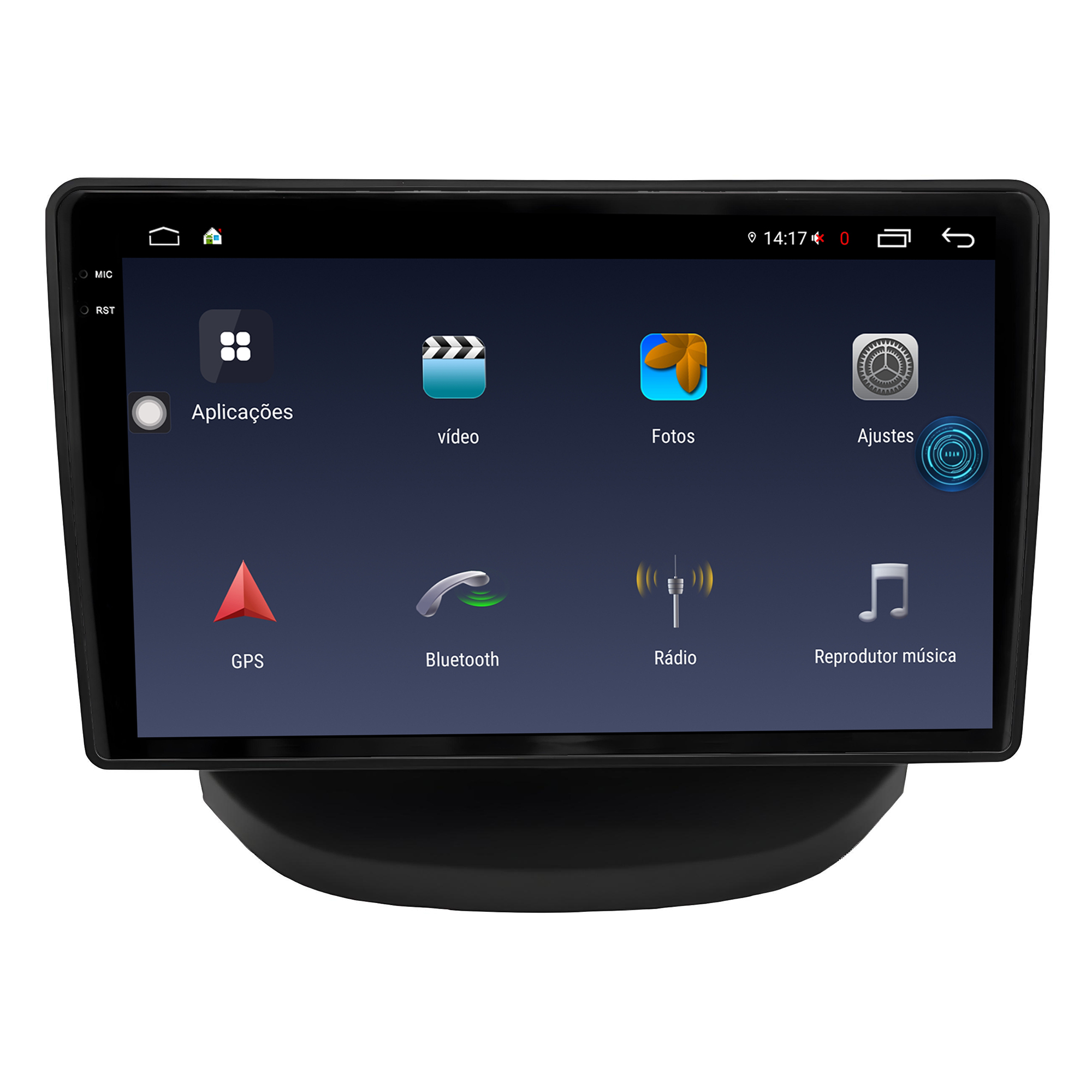 MULTIMÍDIA <BR> AIKON FÓTON <BR> 4RAM 64GB TELA 2K 9'' <BR> HB20 2012 A 2019 - Imagem 3