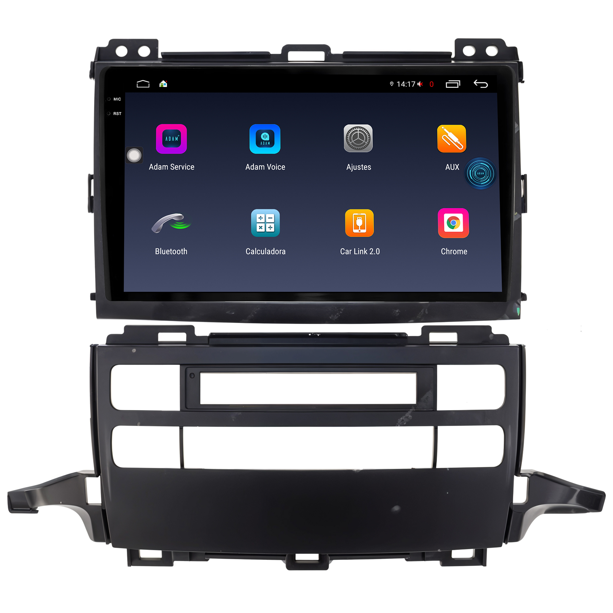 MULTIMÍDIA <BR> AIKON FÓTON <BR> 4RAM 64GB TELA 2K 9"<BR> PRADO - Imagem 4