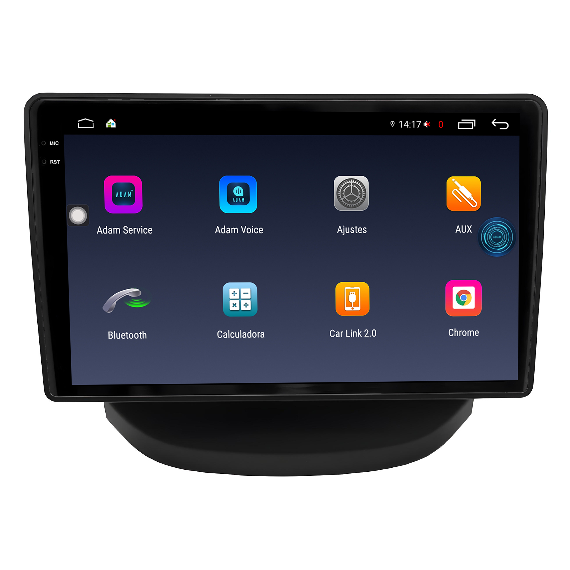 MULTIMÍDIA <BR> AIKON FÓTON <BR> 4RAM 64GB TELA 2K 9'' <BR> HB20 2012 A 2019 - Imagem 4