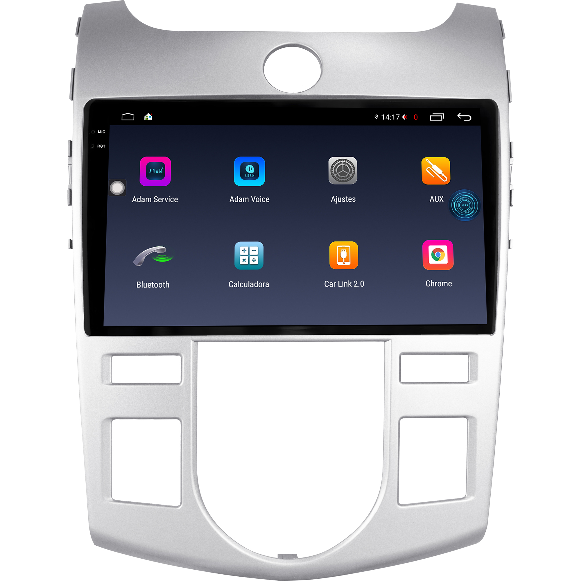 MULTIMÍDIA <BR> AIKON FÓTON <BR> 4RAM 64GB TELA 2K 9''<BR> CERATO 2009 A 2012 <BR> AR DIGITAL - Imagem 4