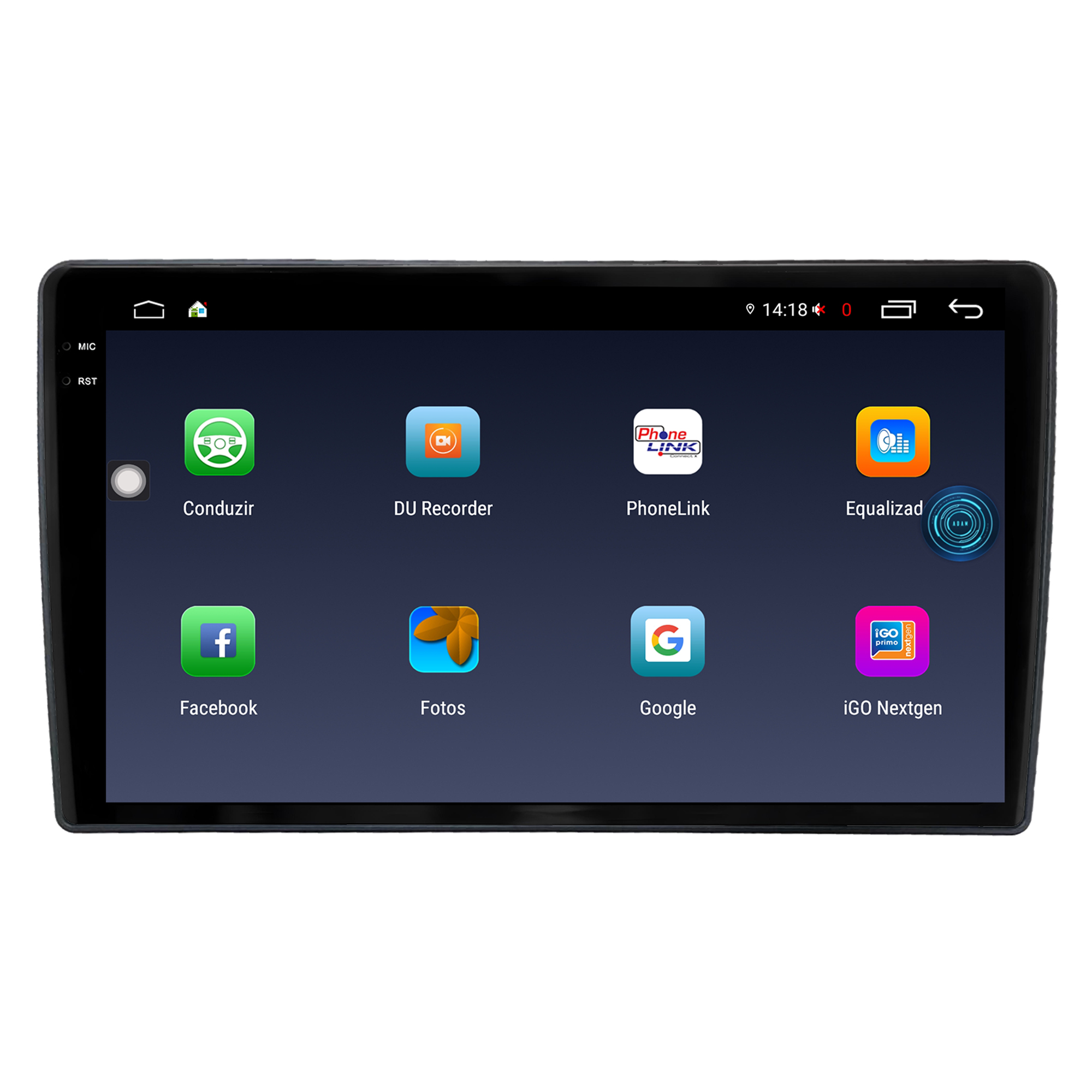 MULTIMÍDIA <BR> AIKON FÓTON <BR> 6RAM 128GB TELA 2K 9''<BR> DELIVERY 2017 ACIMA - Imagem 5