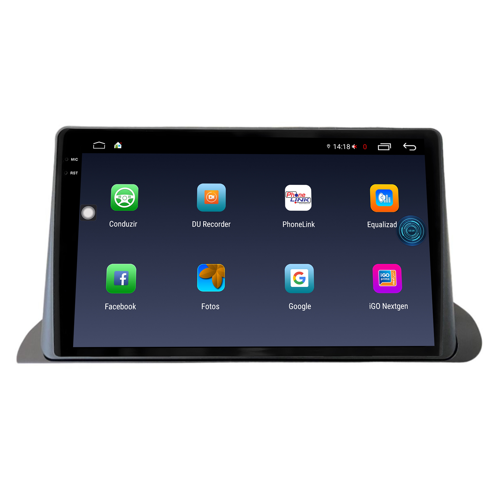 MULTIMÍDIA <BR> AIKON FÓTON <BR> 6RAM 128GB TELA 2K 10" <BR> ZR-V - Imagem 4