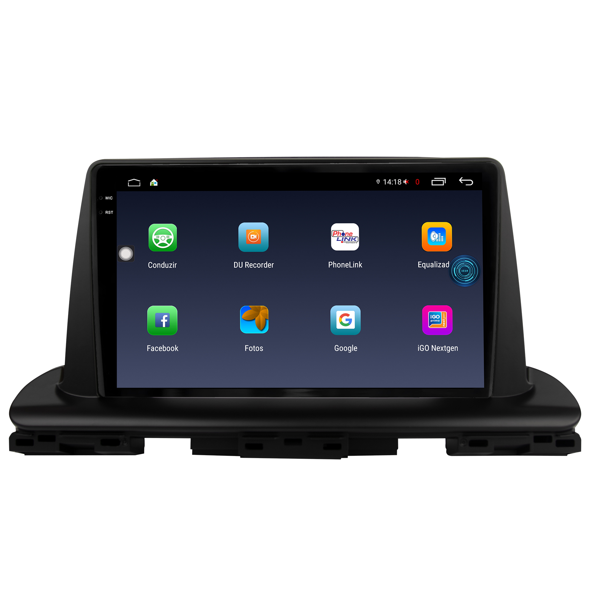 MULTIMÍDIA <BR> AIKON FÓTON <BR> 4RAM 64GB TELA 2K 9''<BR> CERATO 2020 ACIMA - Imagem 5