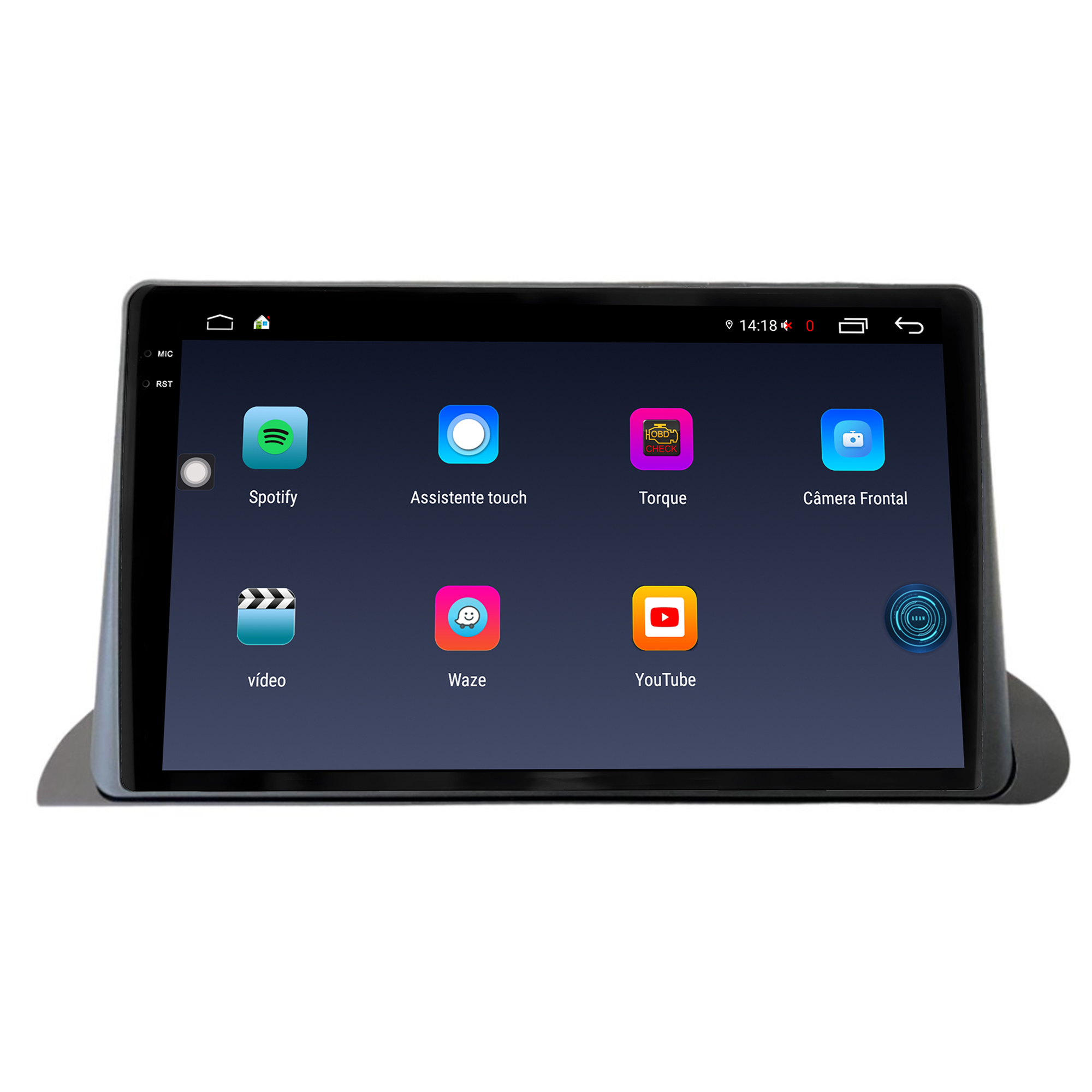 MULTIMÍDIA <BR> AIKON FÓTON <BR> 6RAM 128GB TELA 2K 10" <BR> ZR-V - Imagem 7