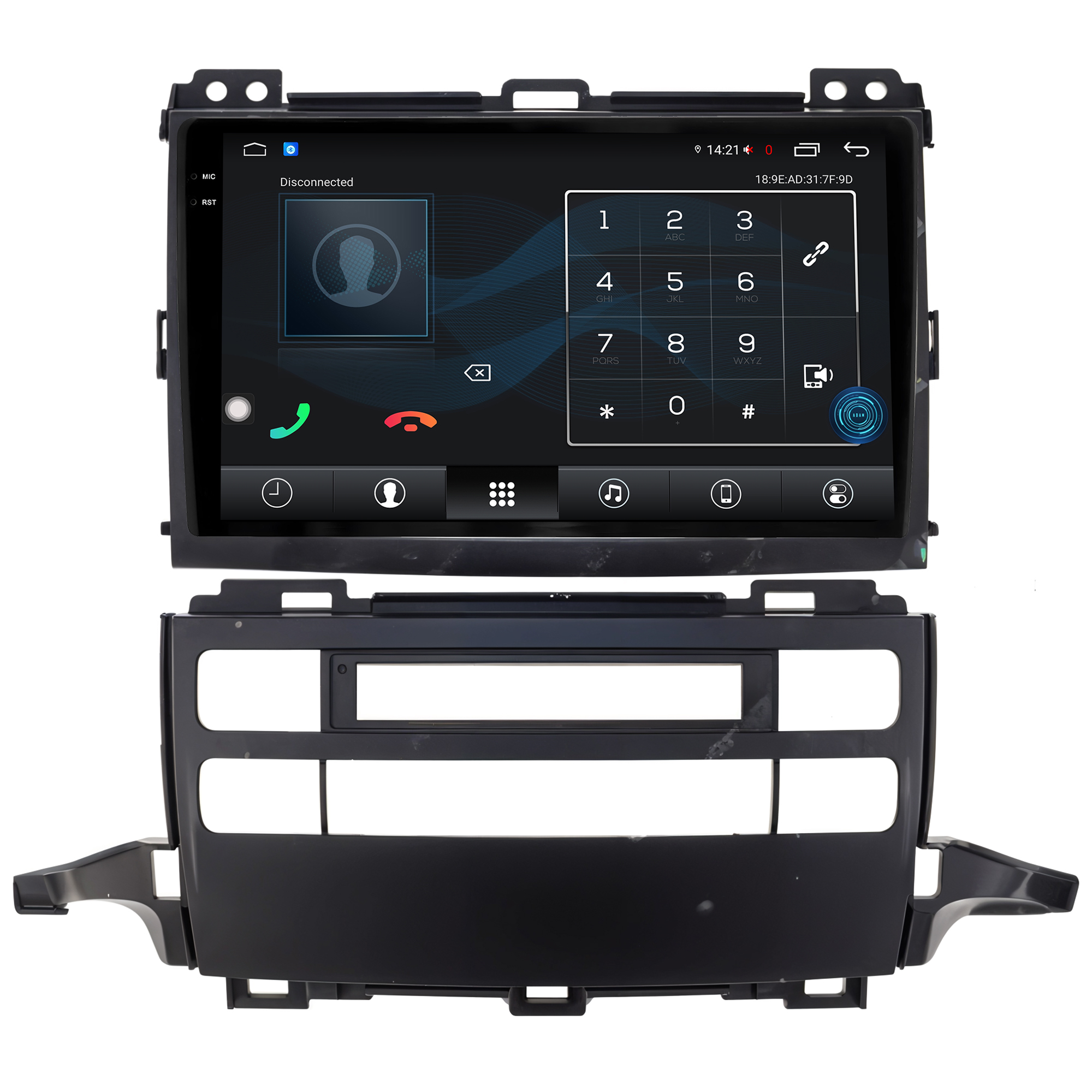 MULTIMÍDIA <BR> AIKON FÓTON <BR> 4RAM 64GB TELA 2K 9"<BR> PRADO - Imagem 9