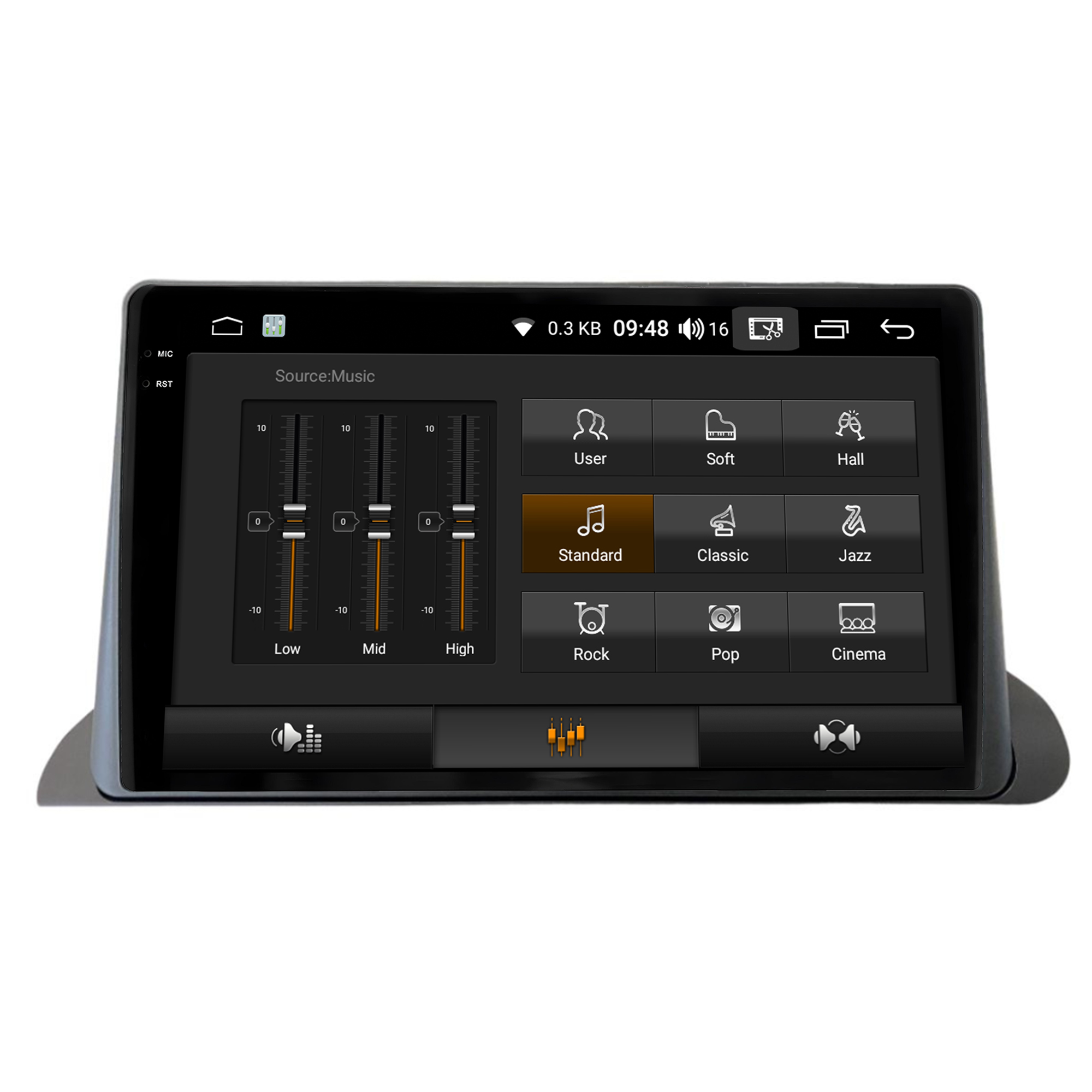 MULTIMÍDIA <BR> AIKON FÓTON <BR> 6RAM 128GB TELA 2K 10" <BR> ZR-V - Imagem 9