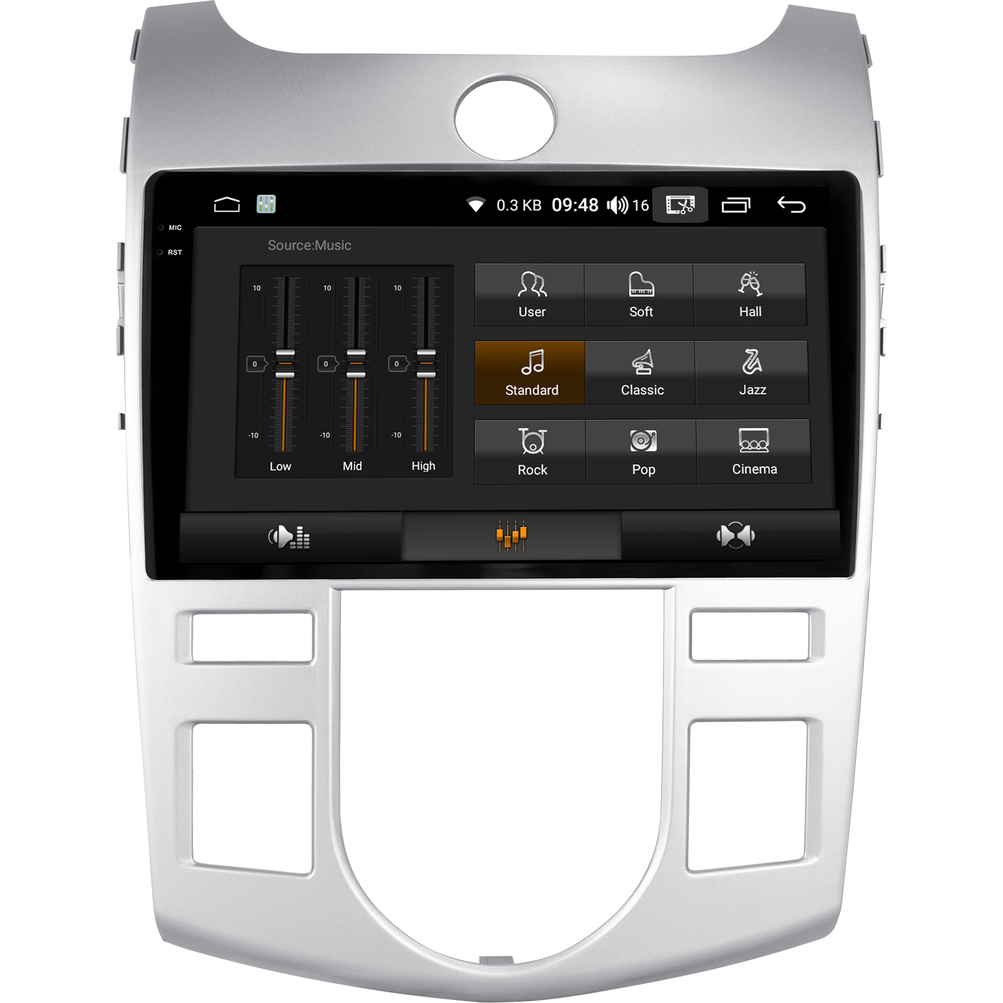 MULTIMÍDIA <BR> AIKON FÓTON <BR> 4RAM 64GB TELA 2K 9''<BR> CERATO 2009 A 2012 <BR> AR DIGITAL - Imagem 9