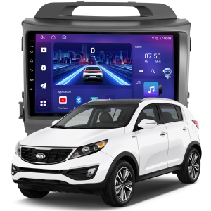 MULTIMÍDIA JOKER <BR> 4RAM 64GB 9" <BR> SPORTAGE 2011 A 2016