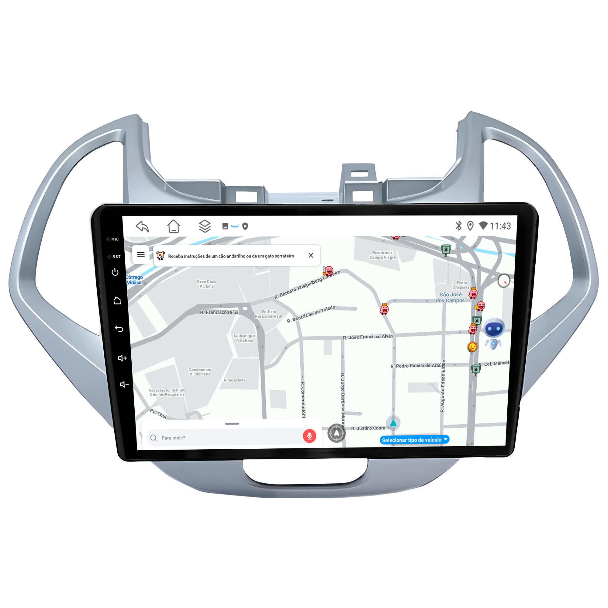 MULTIMÍDIA JOKER <BR> 4RAM 64GB 9" <BR> KA 2019 ACIMA - Imagem 12