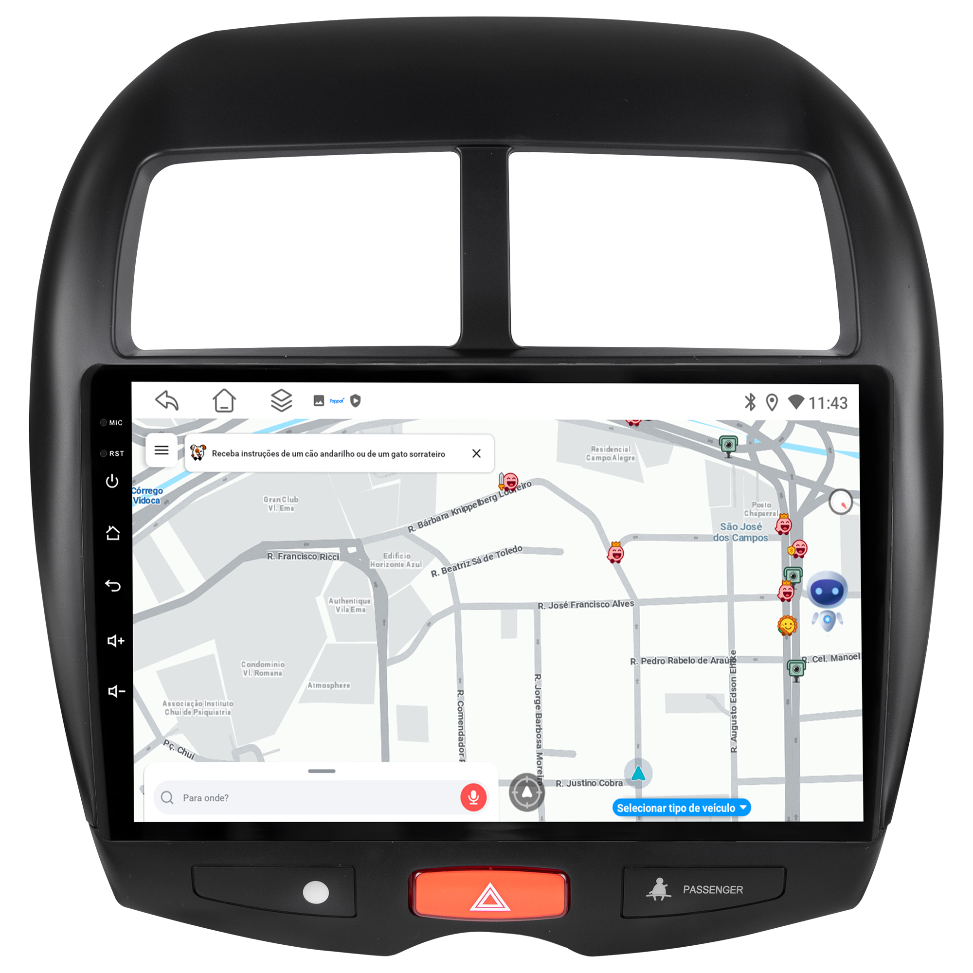 MULTIMÍDIA JOKER <BR> 4RAM 64GB 10" <BR> ASX - Imagem 12