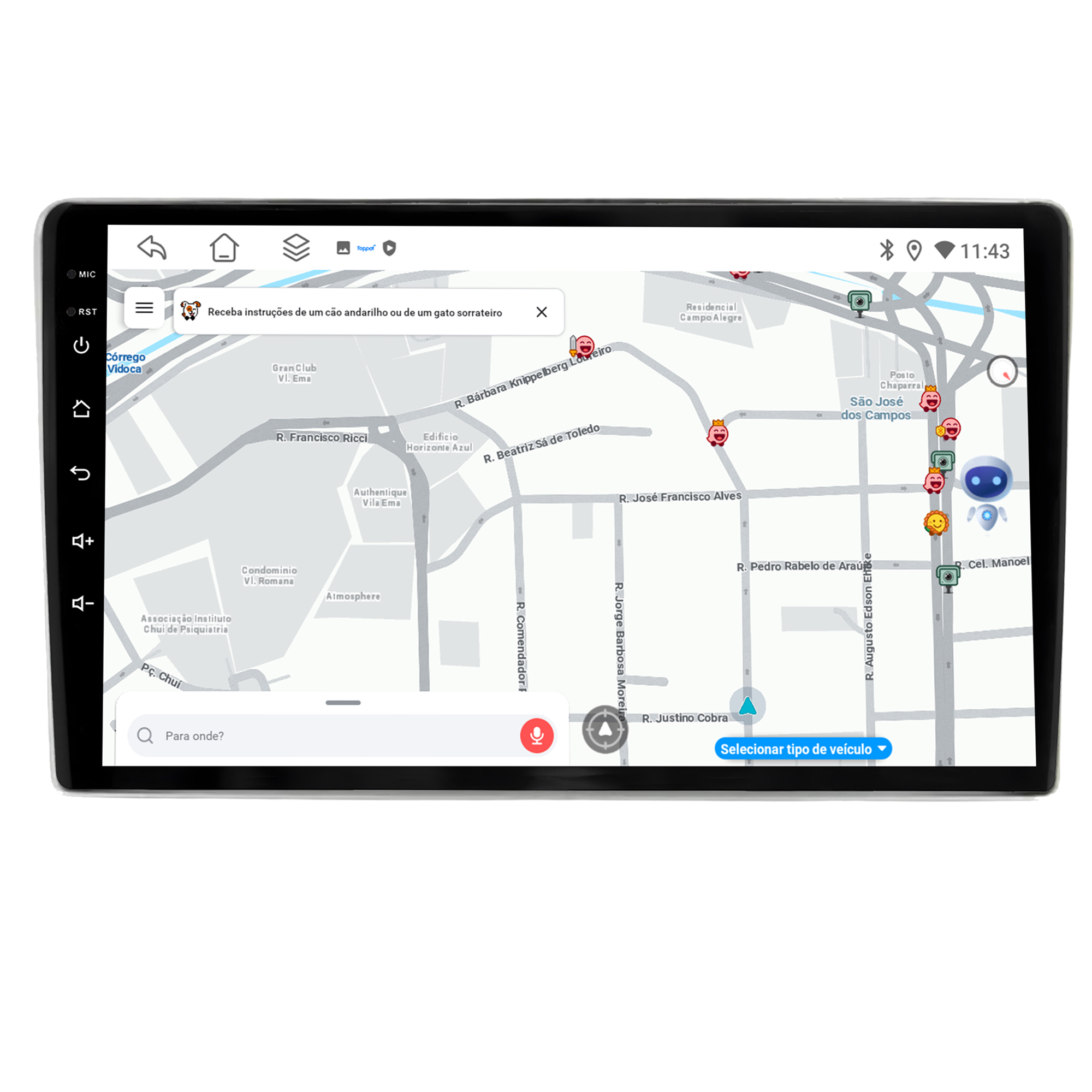 MULTIMÍDIA JOKER <BR> 4RAM 64GB 9" <BR> 307 ATÉ 2012 - Imagem 12