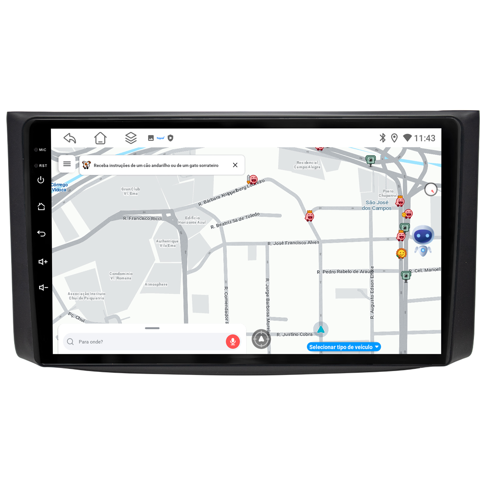 MULTIMÍDIA JOKER <BR> 4RAM 64GB 9" <BR> CAPTIVA - Imagem 12