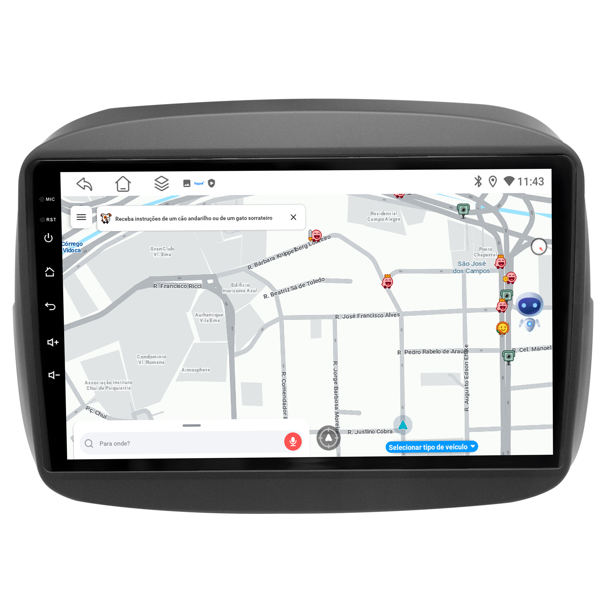 MULTIMÍDIA JOKER <BR> 4RAM 64GB 9" <BR> MOBI - Imagem 12