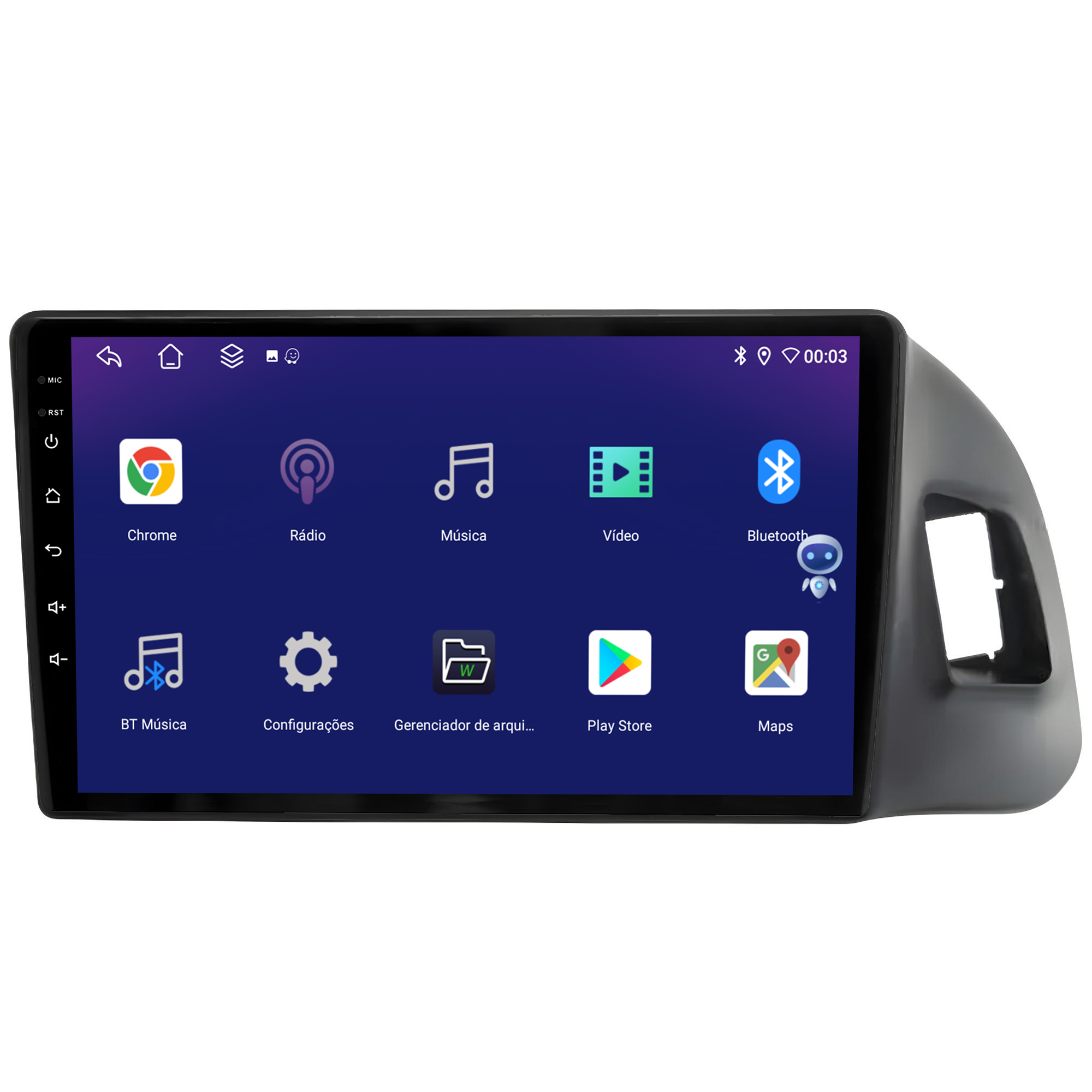 MULTIMÍDIA JOKER <BR> 4RAM 64GB 9" <BR> AUDI Q5 2010 A 2017 - Imagem 4