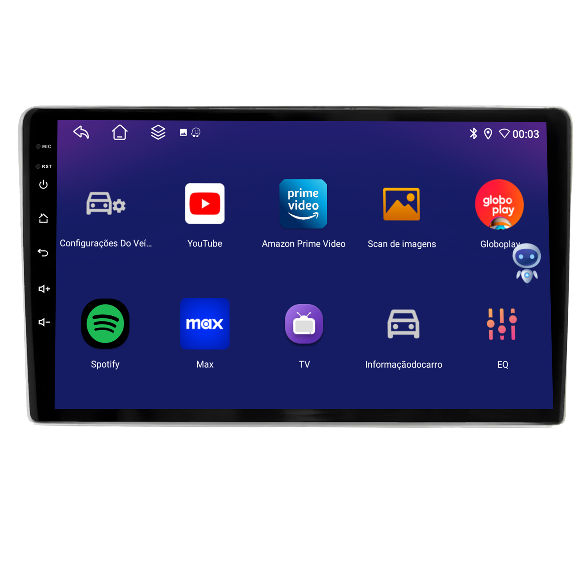 MULTIMÍDIA JOKER <BR> 4RAM 64GB 9" <BR> 307 ATÉ 2012 - Imagem 5