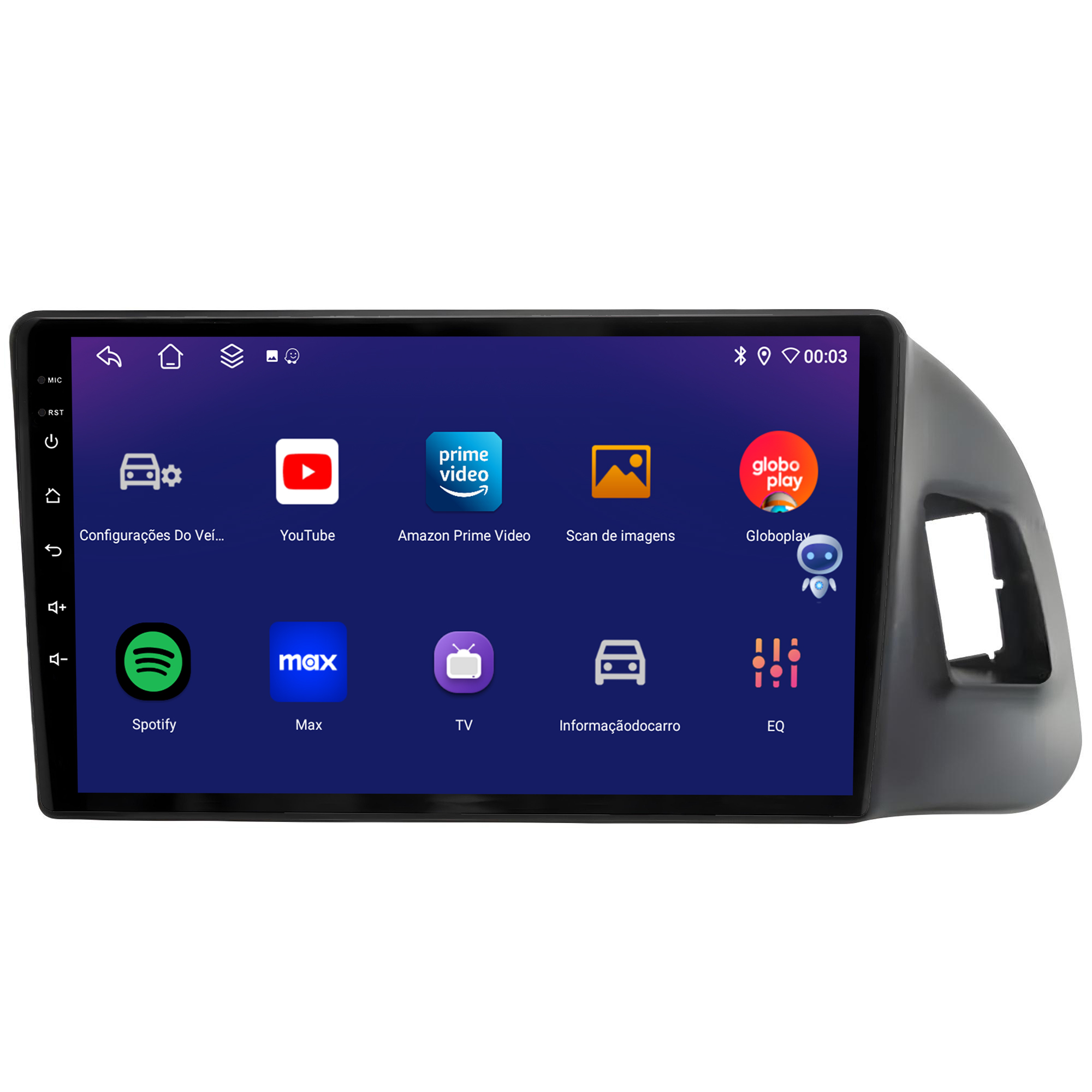 MULTIMÍDIA JOKER <BR> 4RAM 64GB 9" <BR> AUDI Q5 2010 A 2017 - Imagem 5