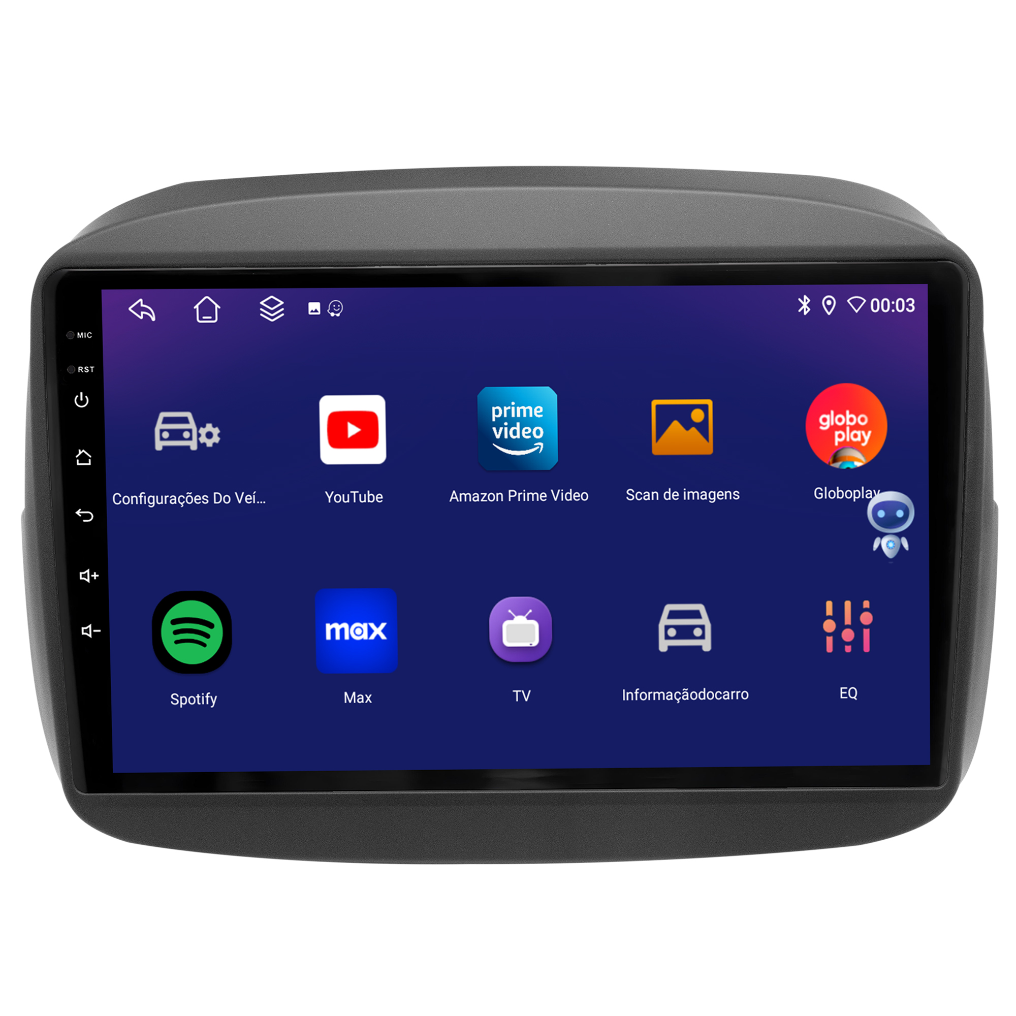 MULTIMÍDIA JOKER <BR> 4RAM 64GB 9" <BR> MOBI - Imagem 5