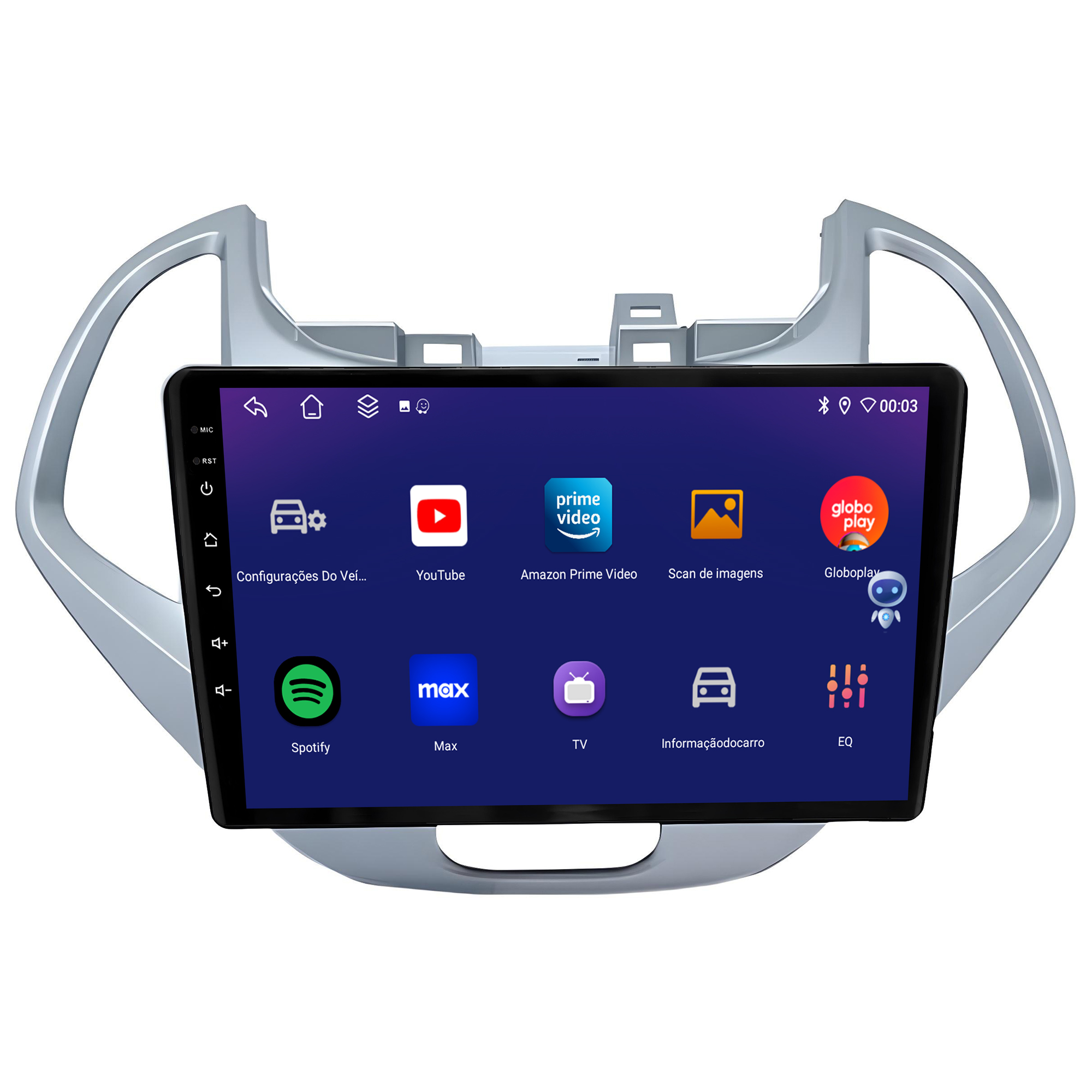 MULTIMÍDIA JOKER <BR> 4RAM 64GB 9" <BR> KA 2019 ACIMA - Imagem 5