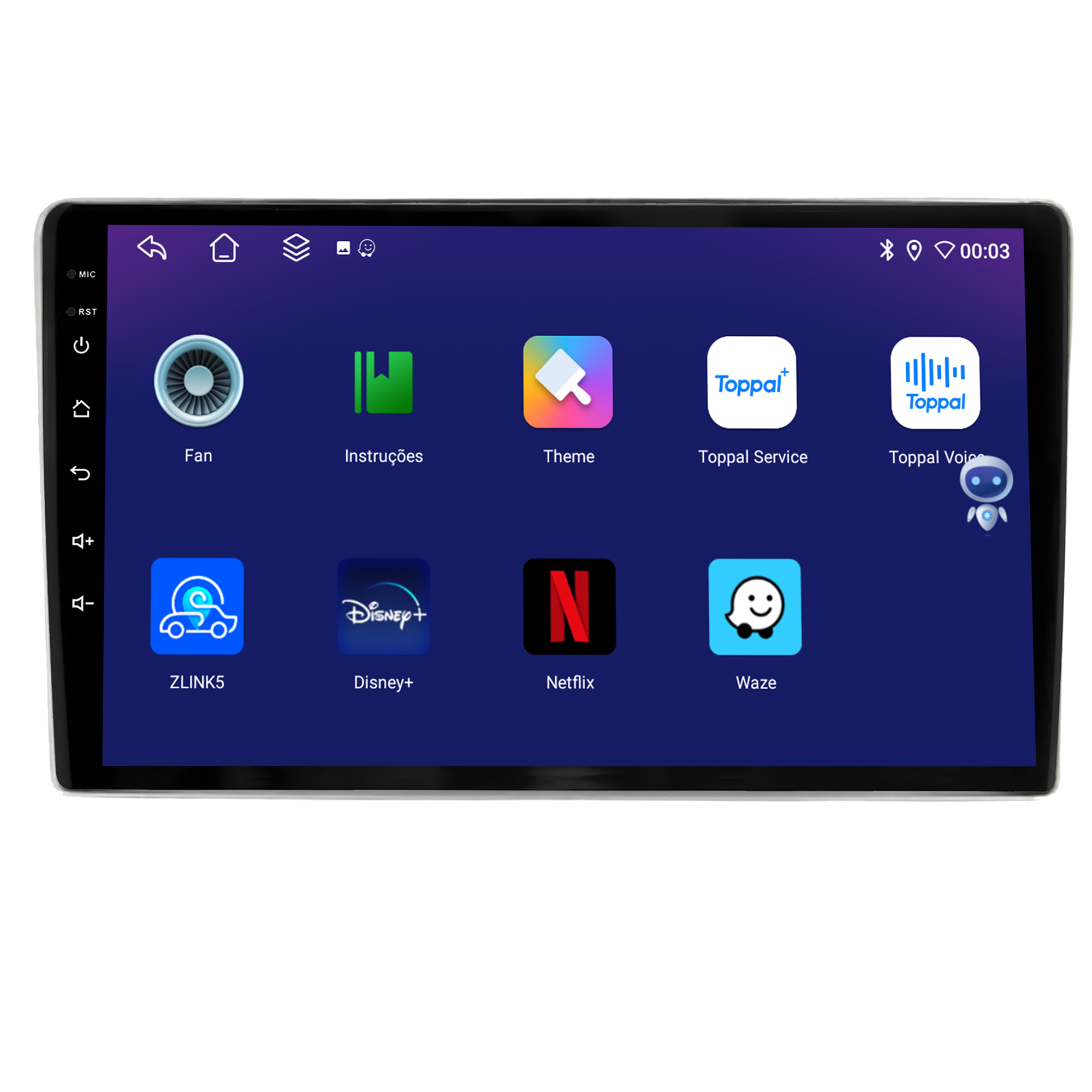 MULTIMÍDIA JOKER <BR> 4RAM 64GB 9" <BR> 307 ATÉ 2012 - Imagem 6