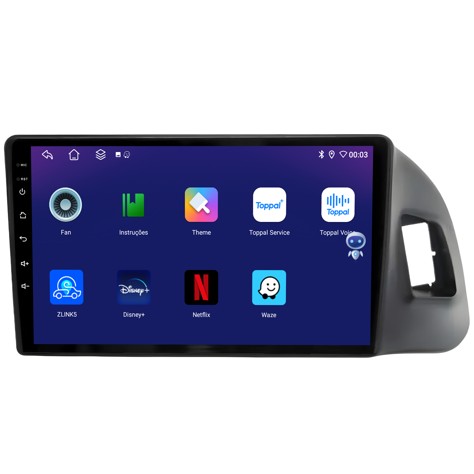 MULTIMÍDIA JOKER <BR> 4RAM 64GB 9" <BR> AUDI Q5 2010 A 2017 - Imagem 6