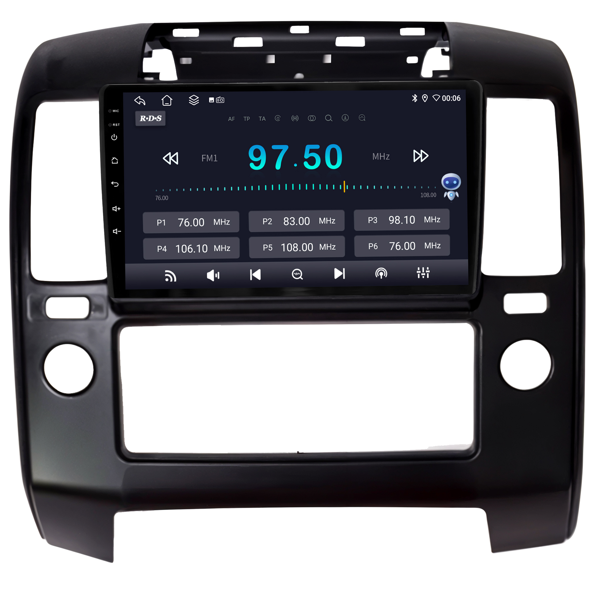 MULTIMÍDIA JOKER <BR> 4RAM 64GB 9" <BR> FRONTIER AR ANALÓGICO 2008 A 2016 - Imagem 7