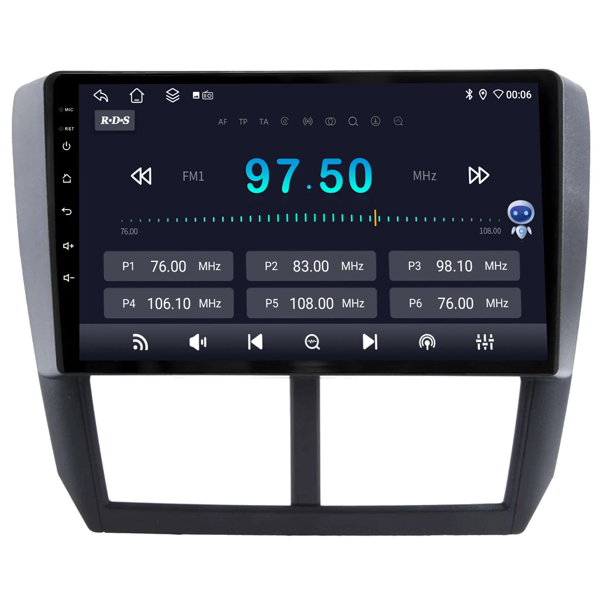 MULTIMÍDIA JOKER <BR> 4RAM 64GB 9" <BR> FORESTER IMPREZA 2009 A 2013 - Imagem 7