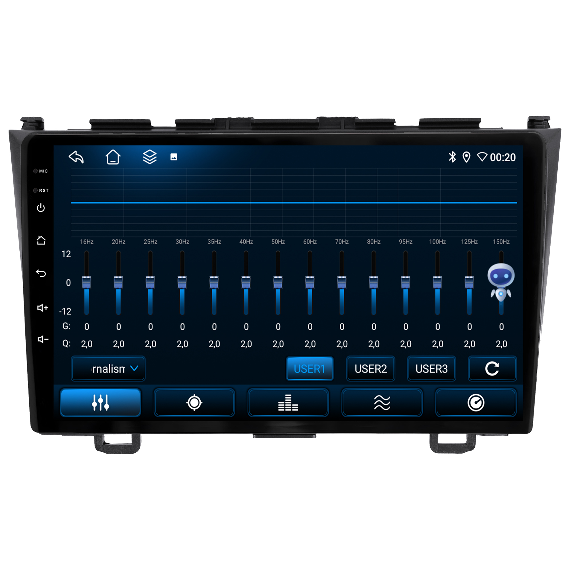 MULTIMÍDIA JOKER <BR> 4RAM 64GB 9" <BR> CRV 2007 A 2011 - Imagem 9