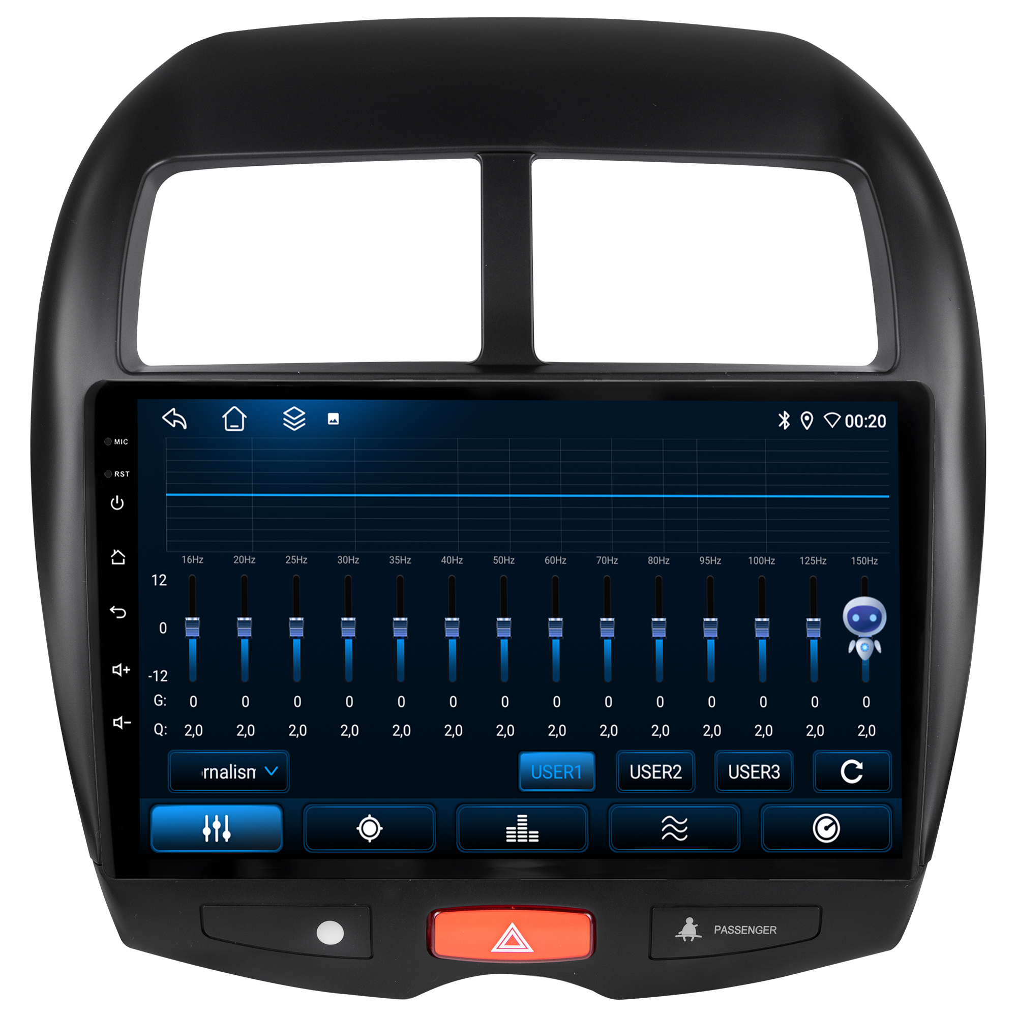 MULTIMÍDIA JOKER <BR> 4RAM 64GB 10" <BR> ASX - Imagem 9