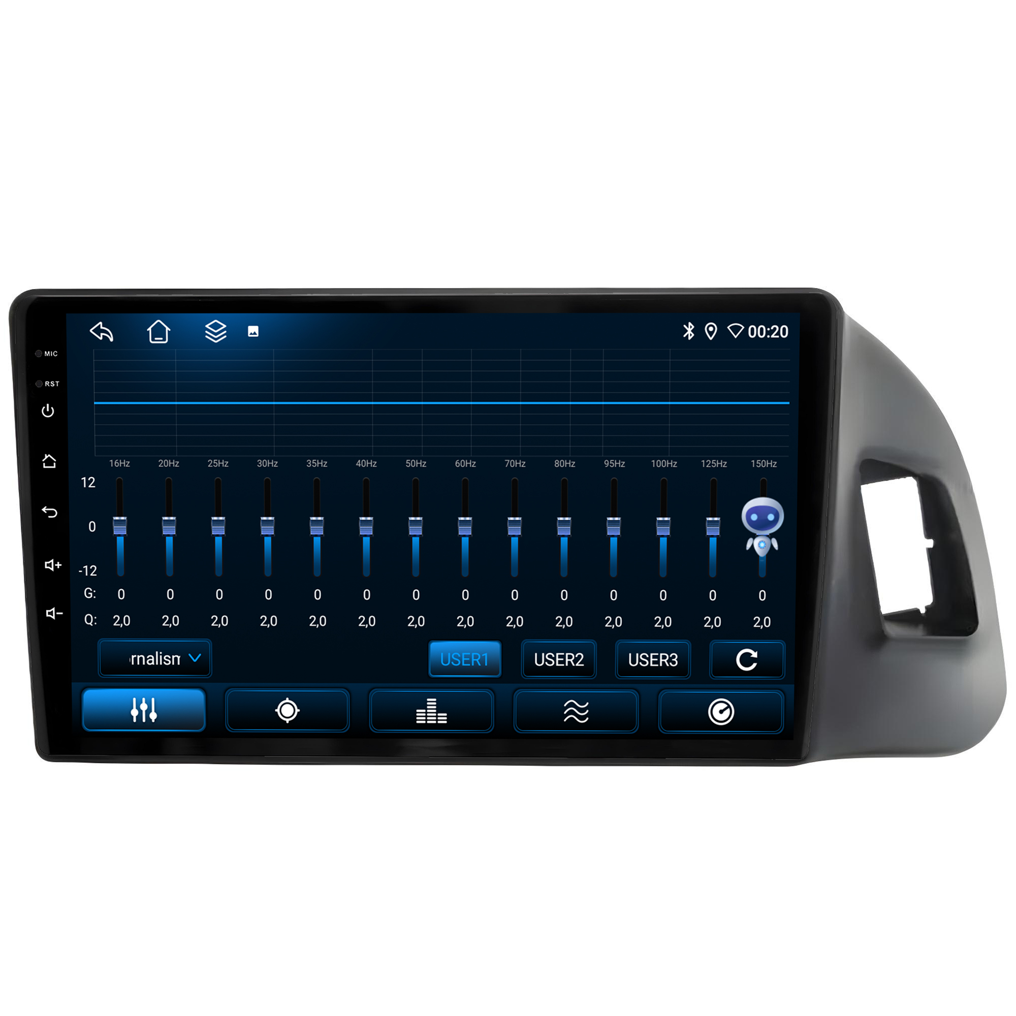 MULTIMÍDIA JOKER <BR> 4RAM 64GB 9" <BR> AUDI Q5 2010 A 2017 - Imagem 9