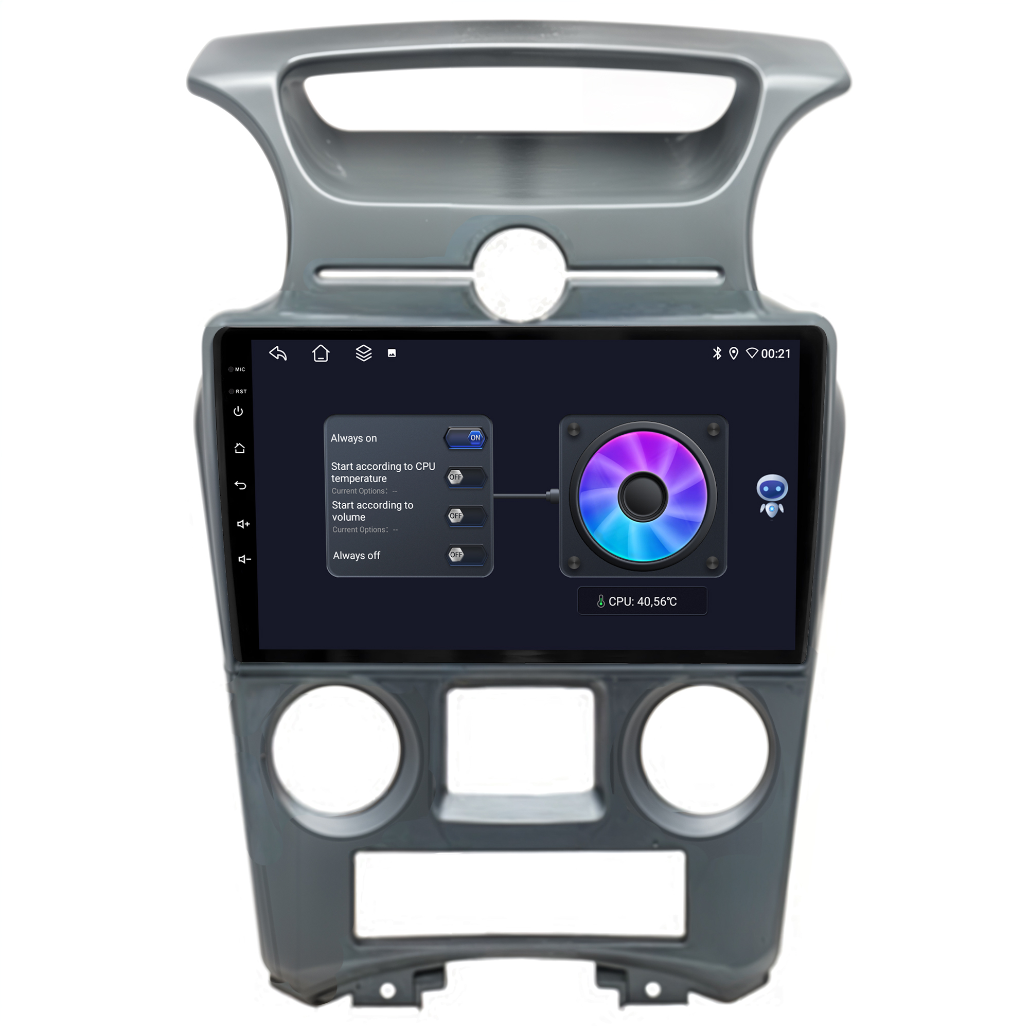 MULTIMÍDIA JOKER <BR> 4RAM 64GB 9" <BR> CARENS 2008 A 2013 - Imagem 10