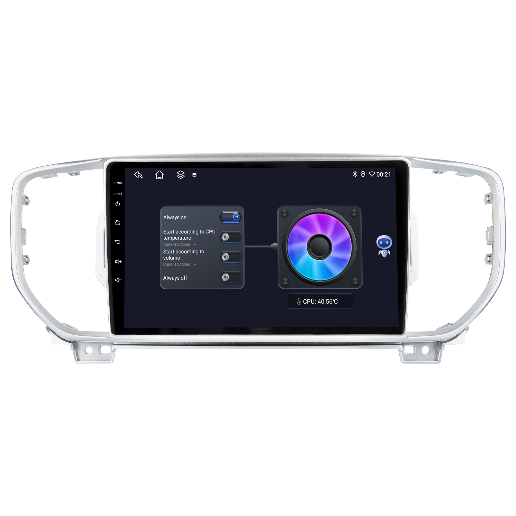 MULTIMÍDIA JOKER <BR> 4RAM 64GB 9" <BR> SPORTAGE 2017 A 2019 - Imagem 10