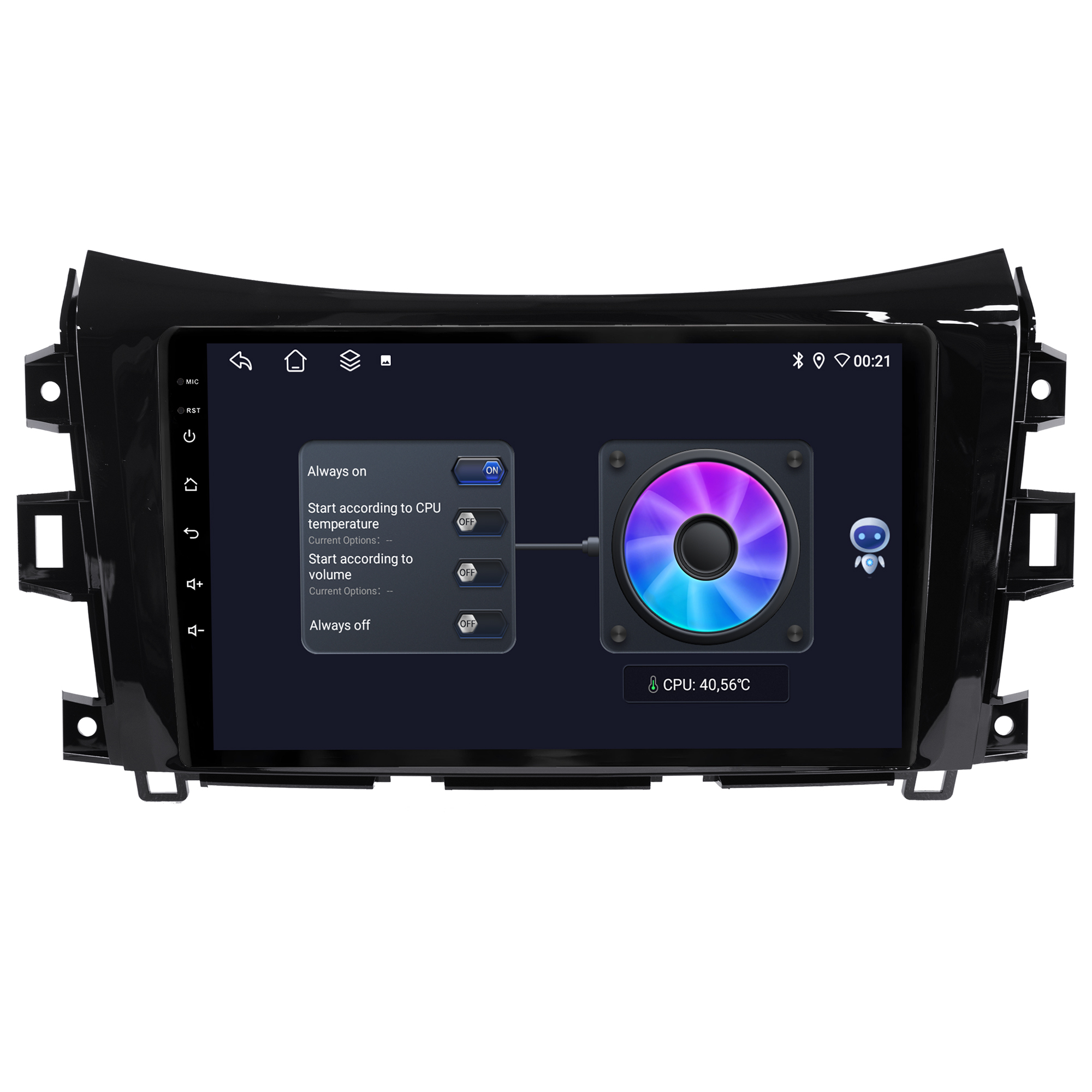 MULTIMÍDIA JOKER <BR> 4RAM 64GB 9" <BR> FRONTIER 2017 A 2024 - Imagem 10